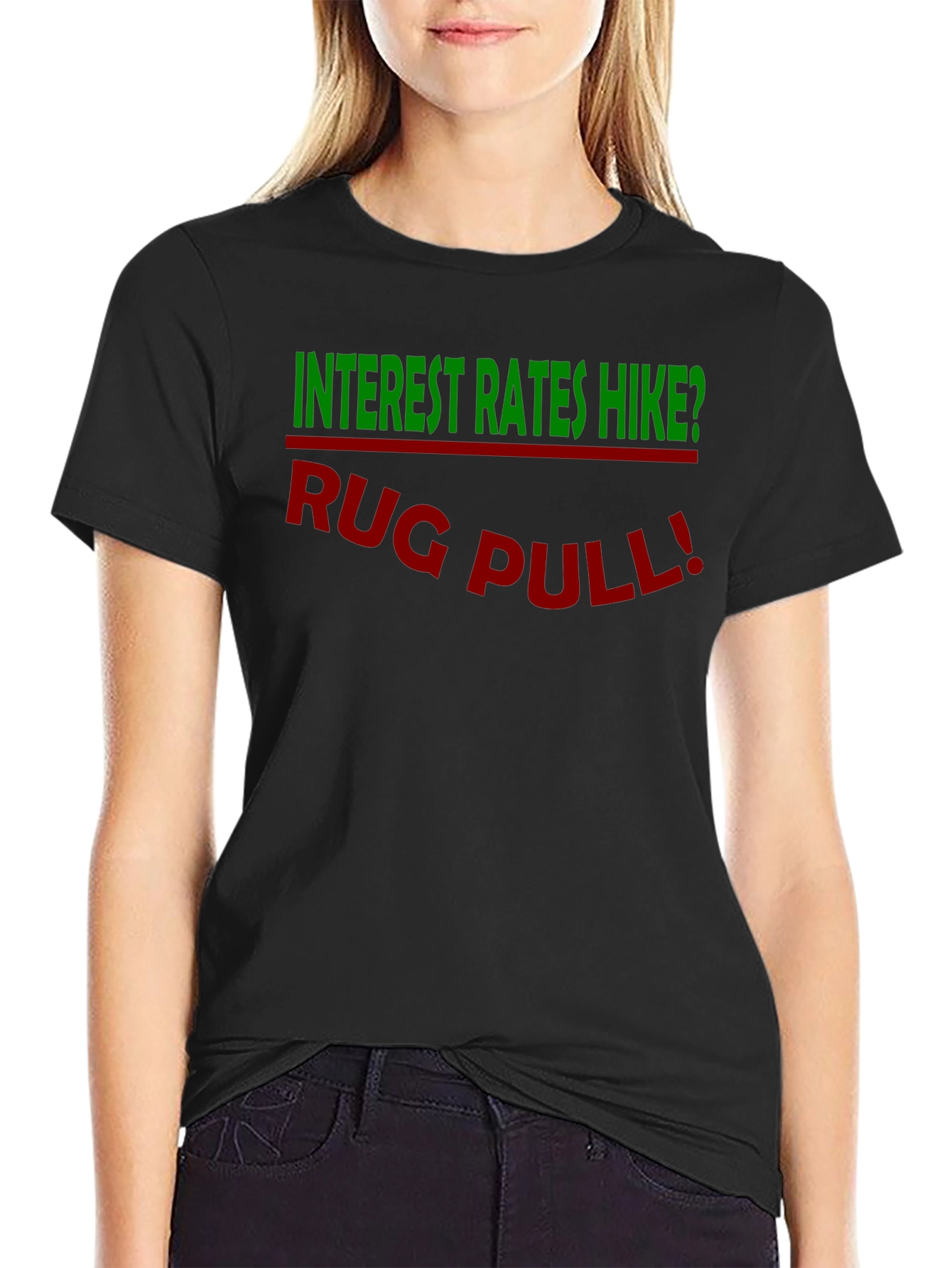Interest Rates Hike? Rug Pull! Crypto T-Shirt
