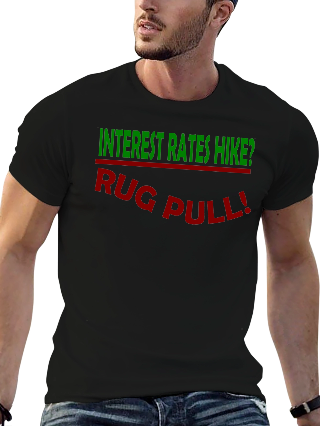 Interest Rates Hike? Rug Pull! Crypto T-Shirt