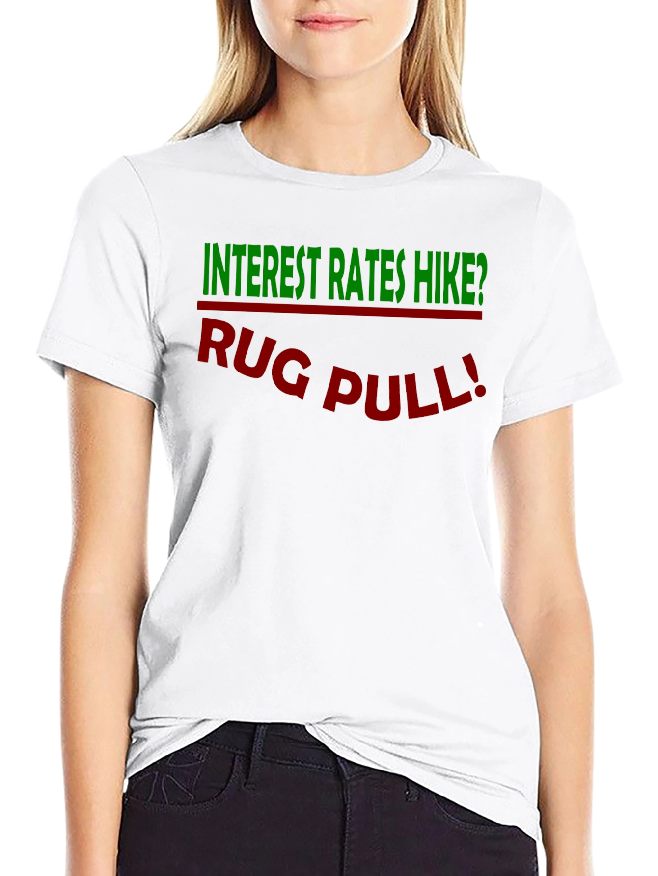 Interest Rates Hike? Rug Pull! Crypto T-Shirt