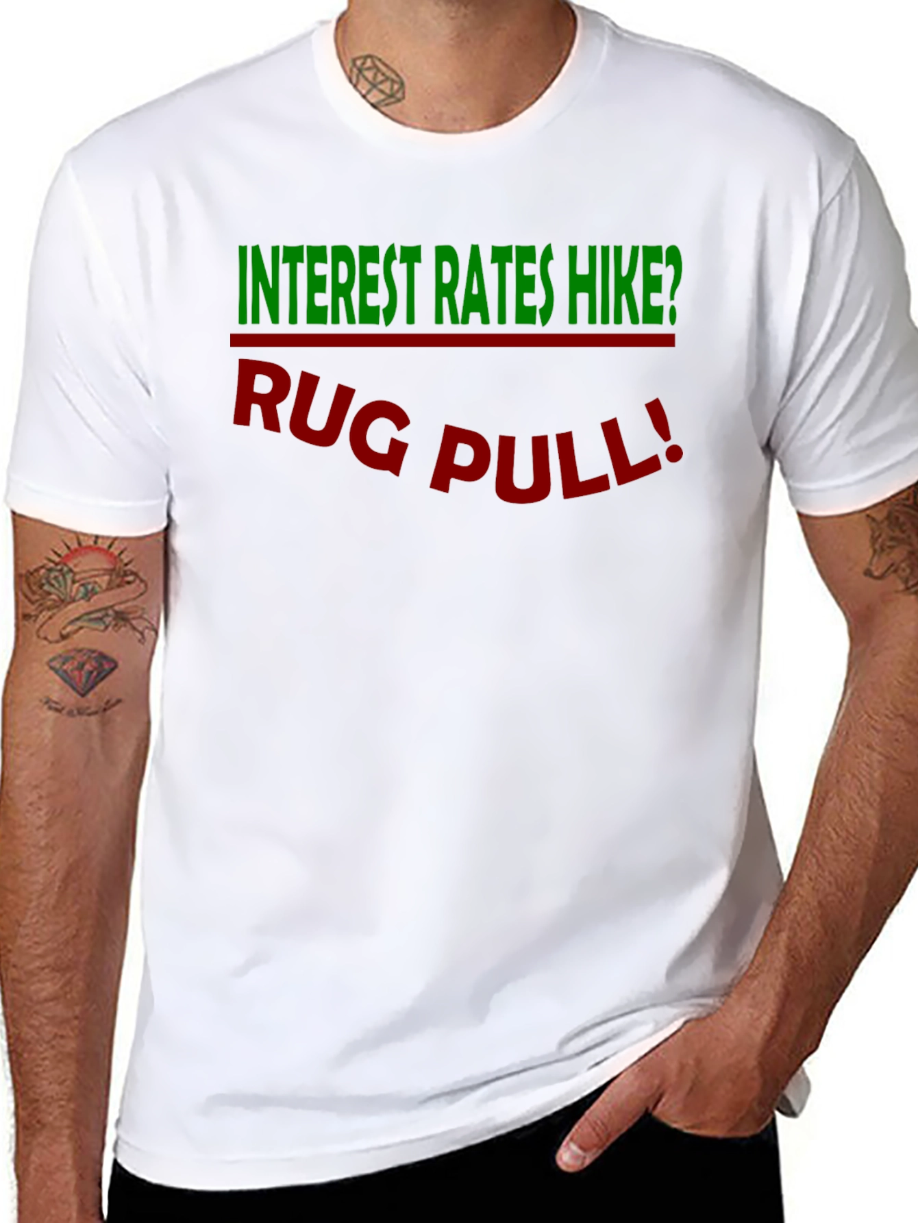 Interest Rates Hike? Rug Pull! Crypto T-Shirt