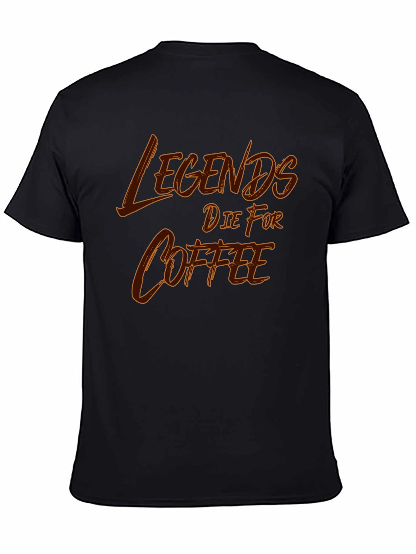 Legends Die For Coffee Graphic T-Shirt