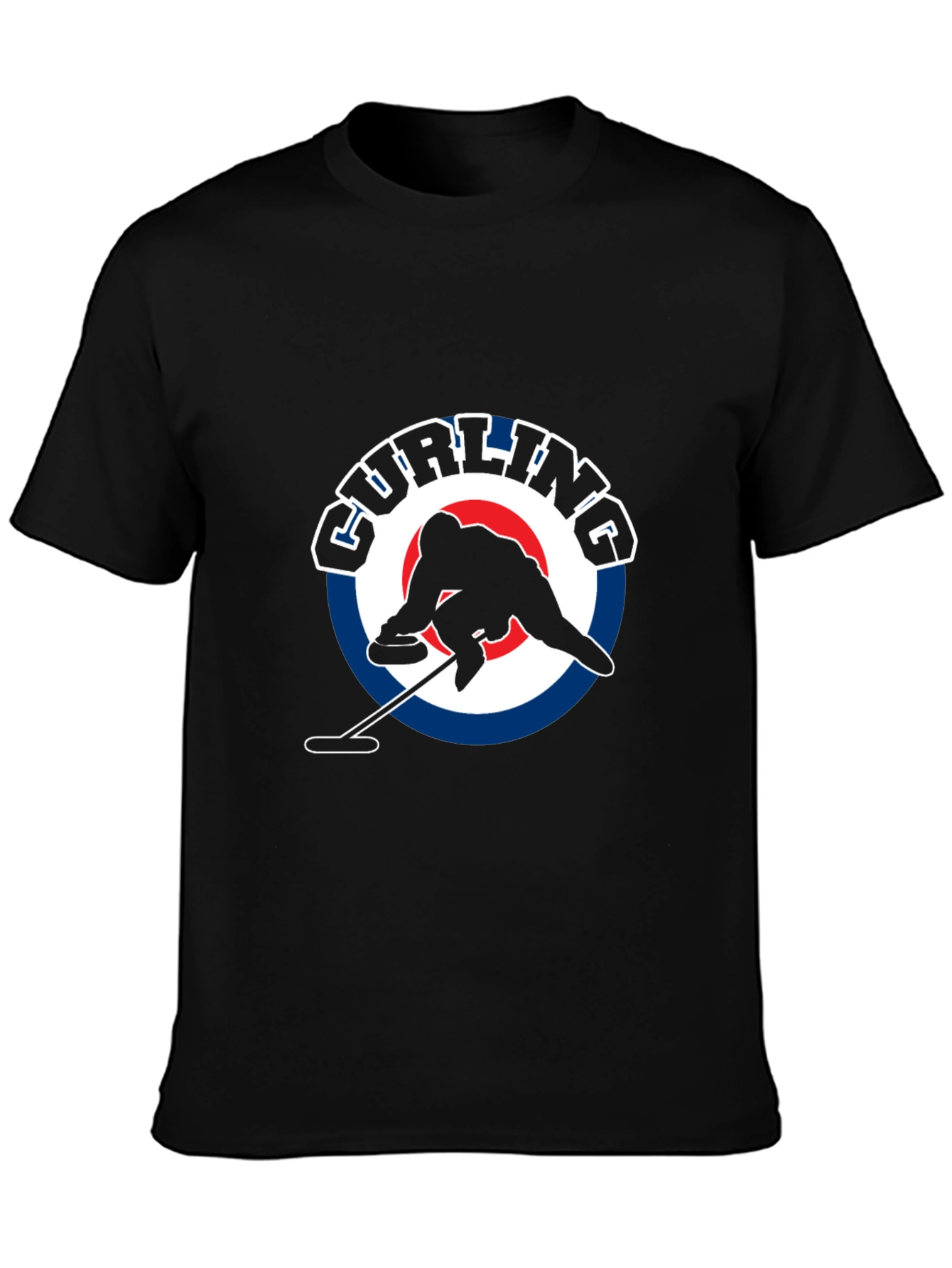 Curling T-Shirt: Stylish Sportswear Tee