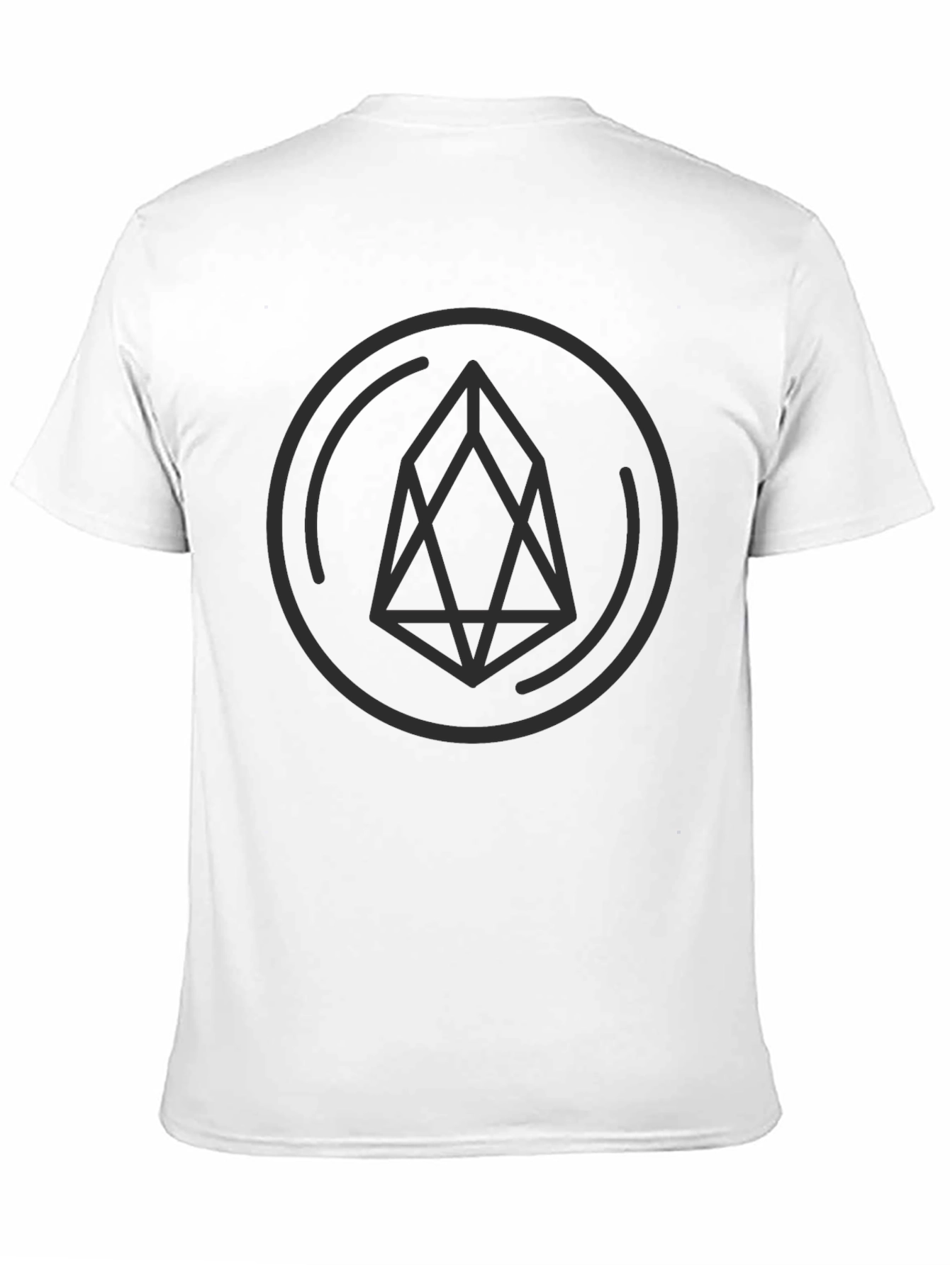 EOS Crypto Logo T-Shirt - Black