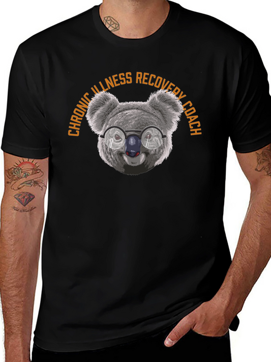 Chronic Illness Recovery Coach Koala T-Shirt