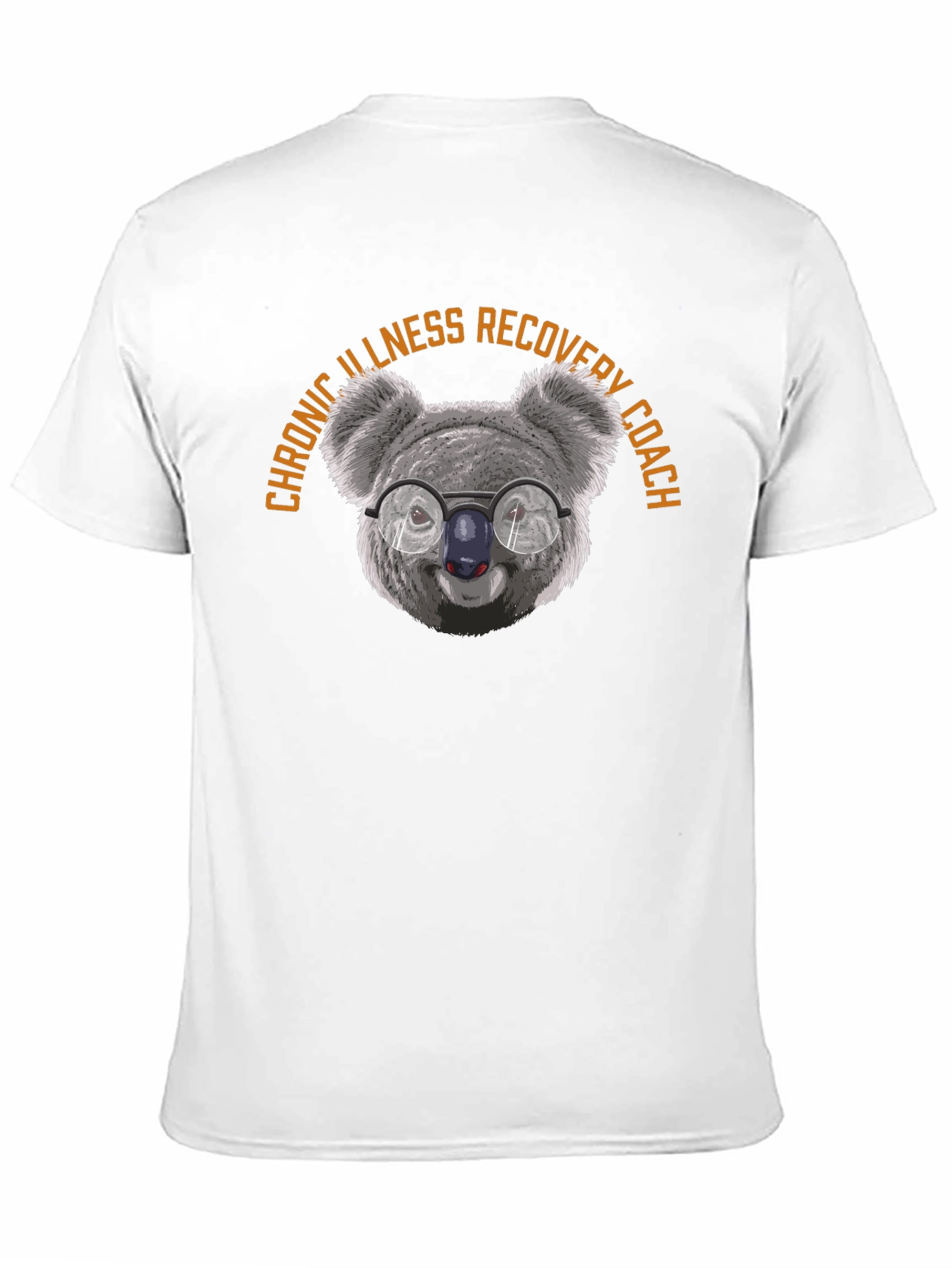 Chronic Illness Recovery Coach Koala T-Shirt