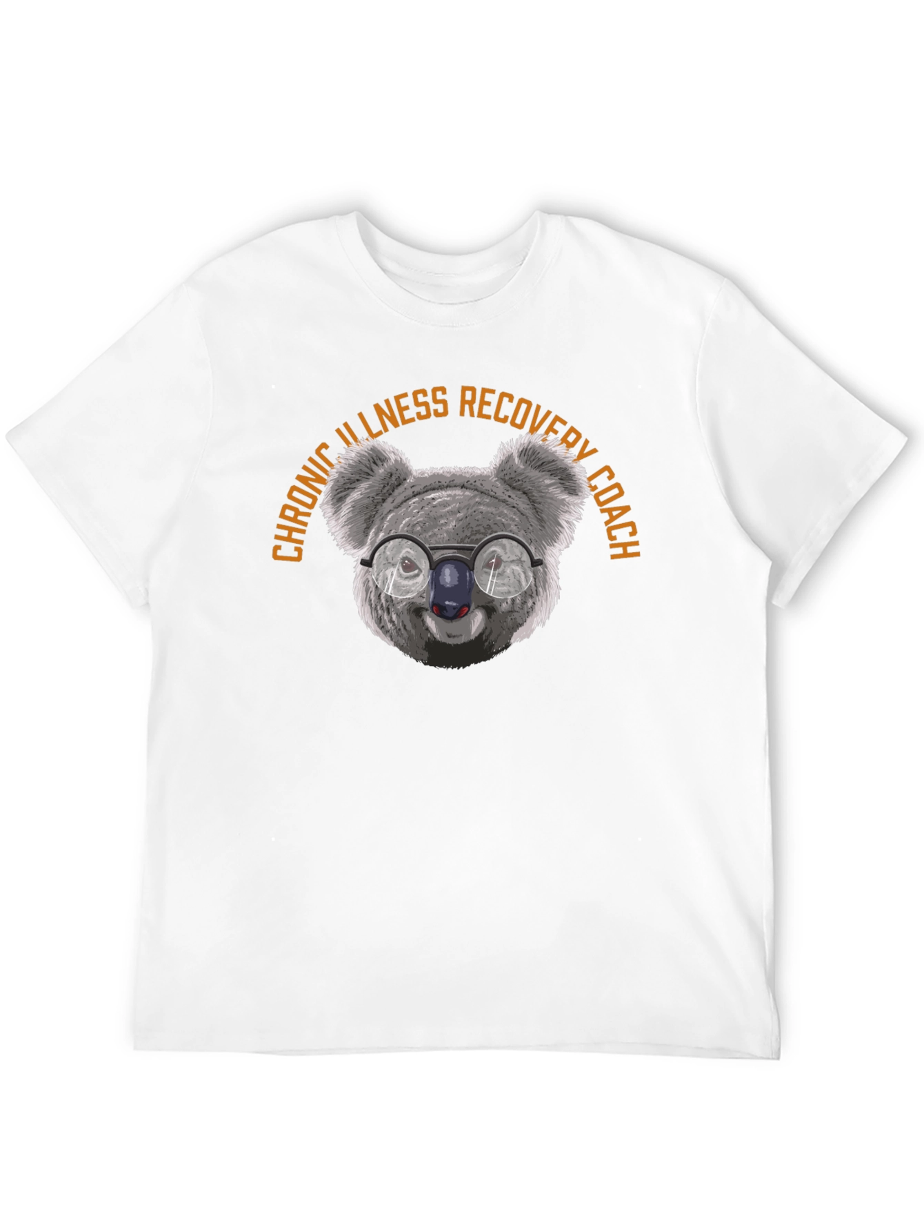 Chronic Illness Recovery Coach Koala T-Shirt