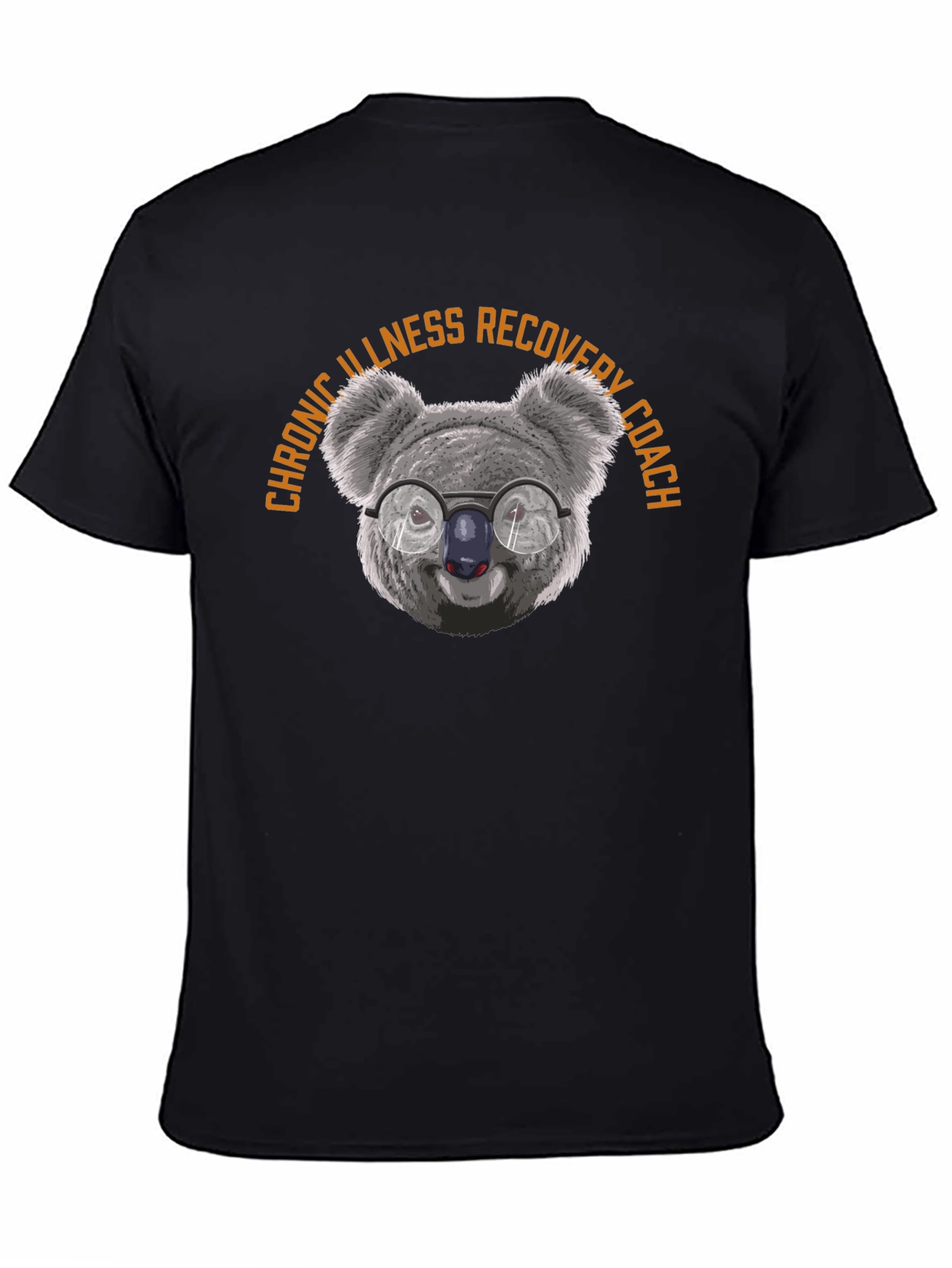 Chronic Illness Recovery Coach Koala T-Shirt