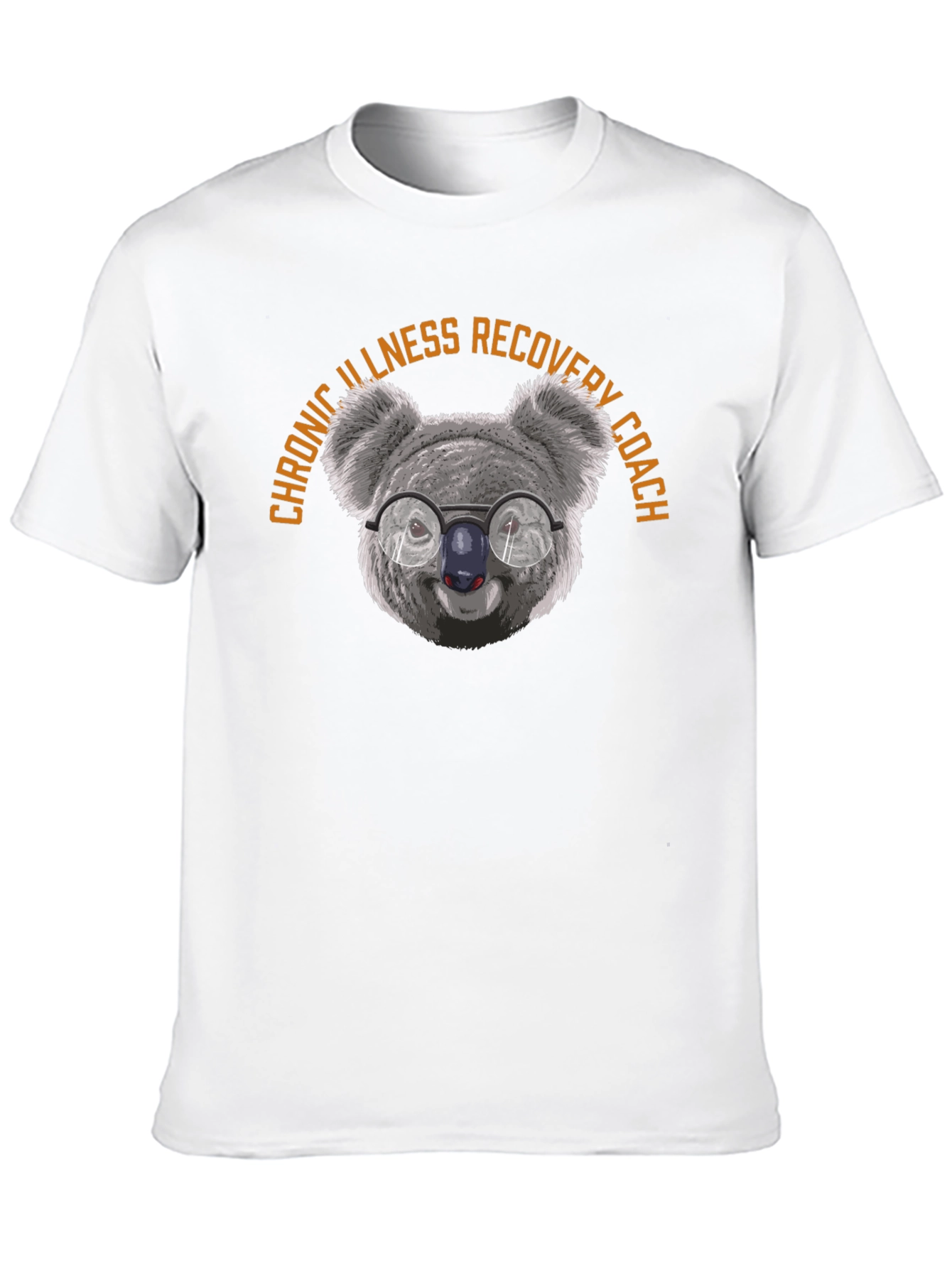 Chronic Illness Recovery Coach Koala T-Shirt