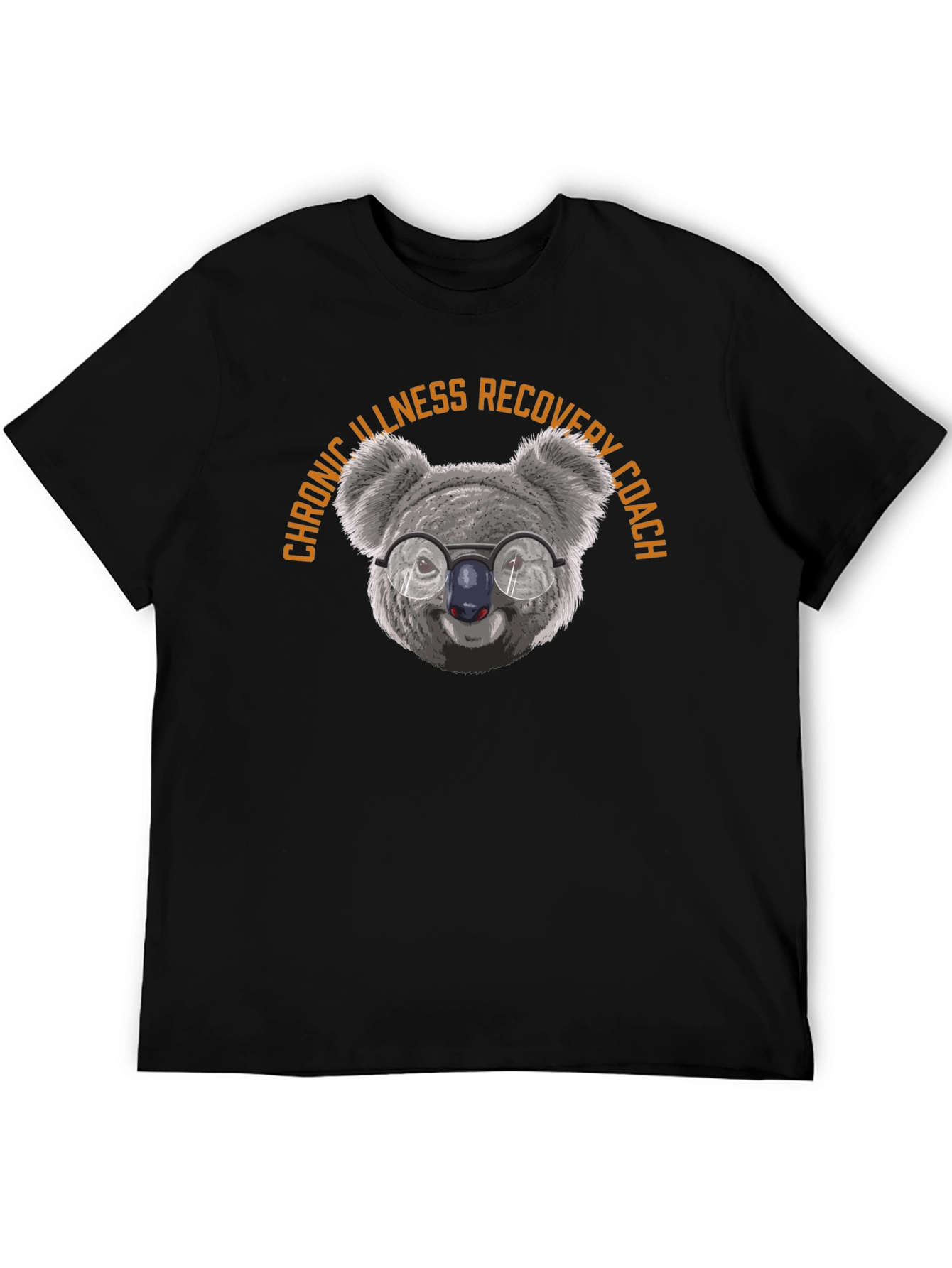 Chronic Illness Recovery Coach Koala T-Shirt