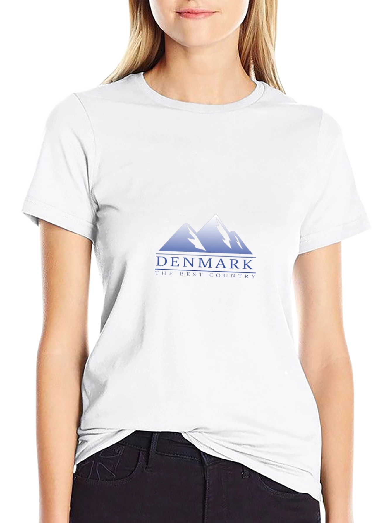 Denmark Mountain Graphic Tee - Black