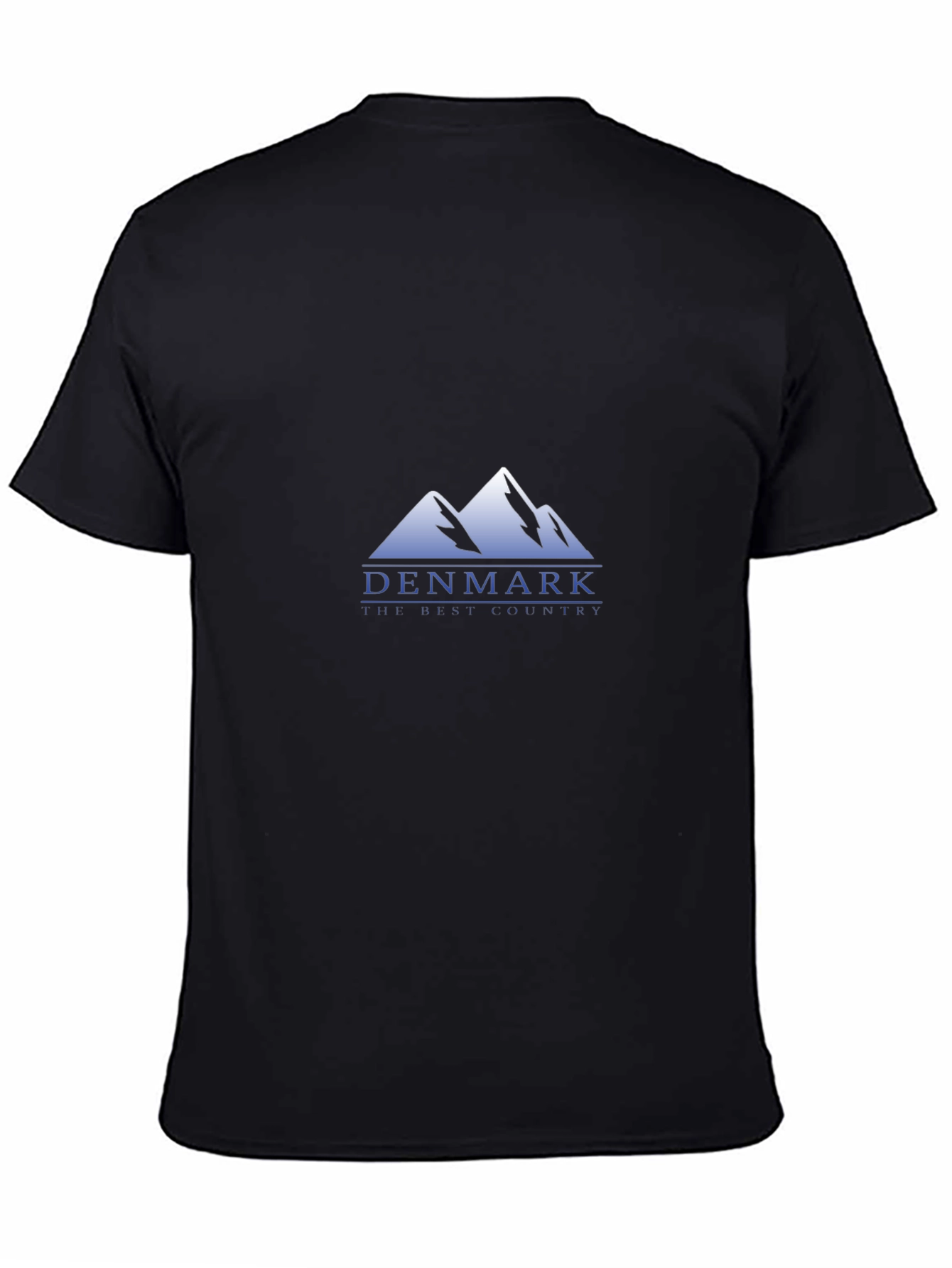 Denmark Mountain Graphic Tee - Black