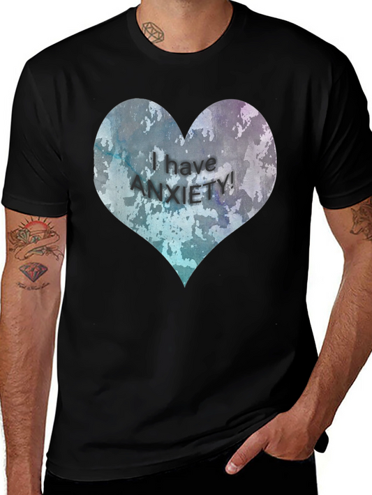 Anxiety Awareness Heart T-Shirt