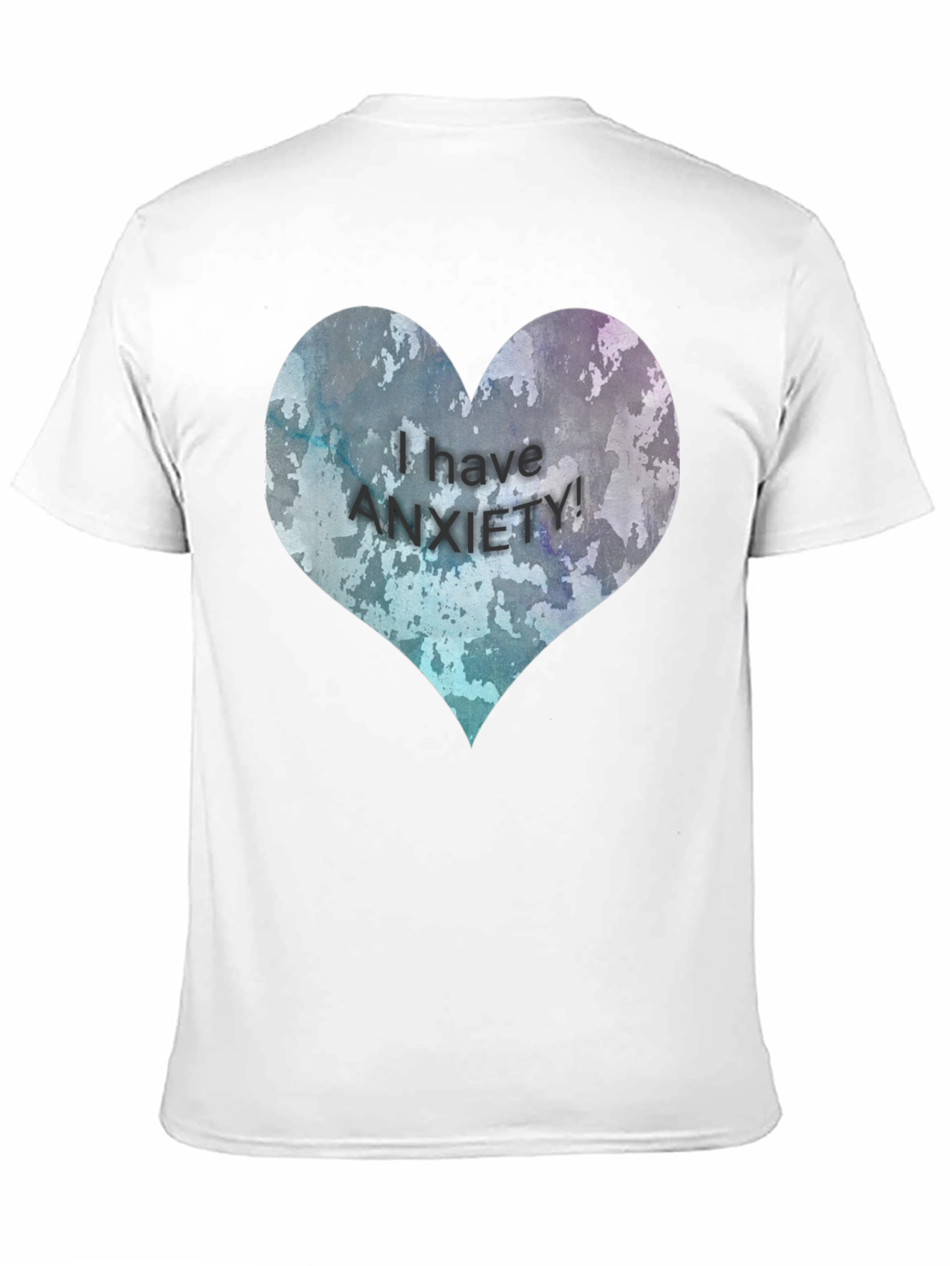 Anxiety Awareness Heart T-Shirt