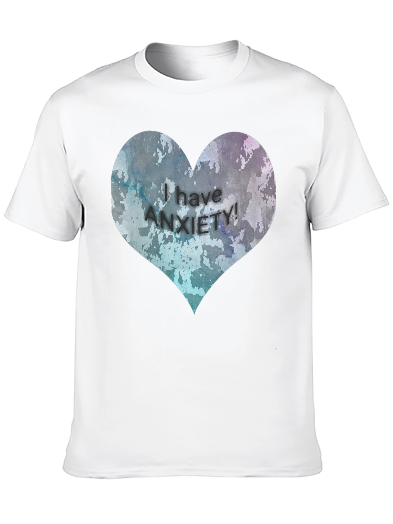 Anxiety Awareness Heart T-Shirt