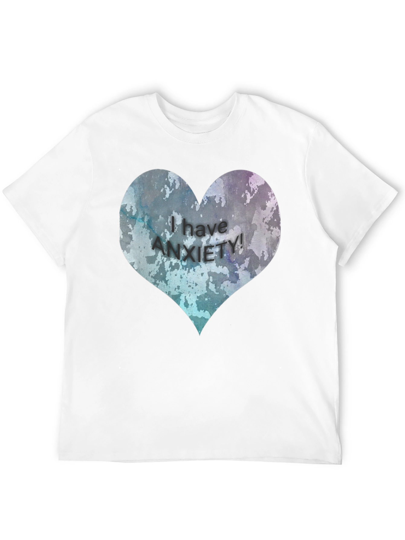 Anxiety Awareness Heart T-Shirt