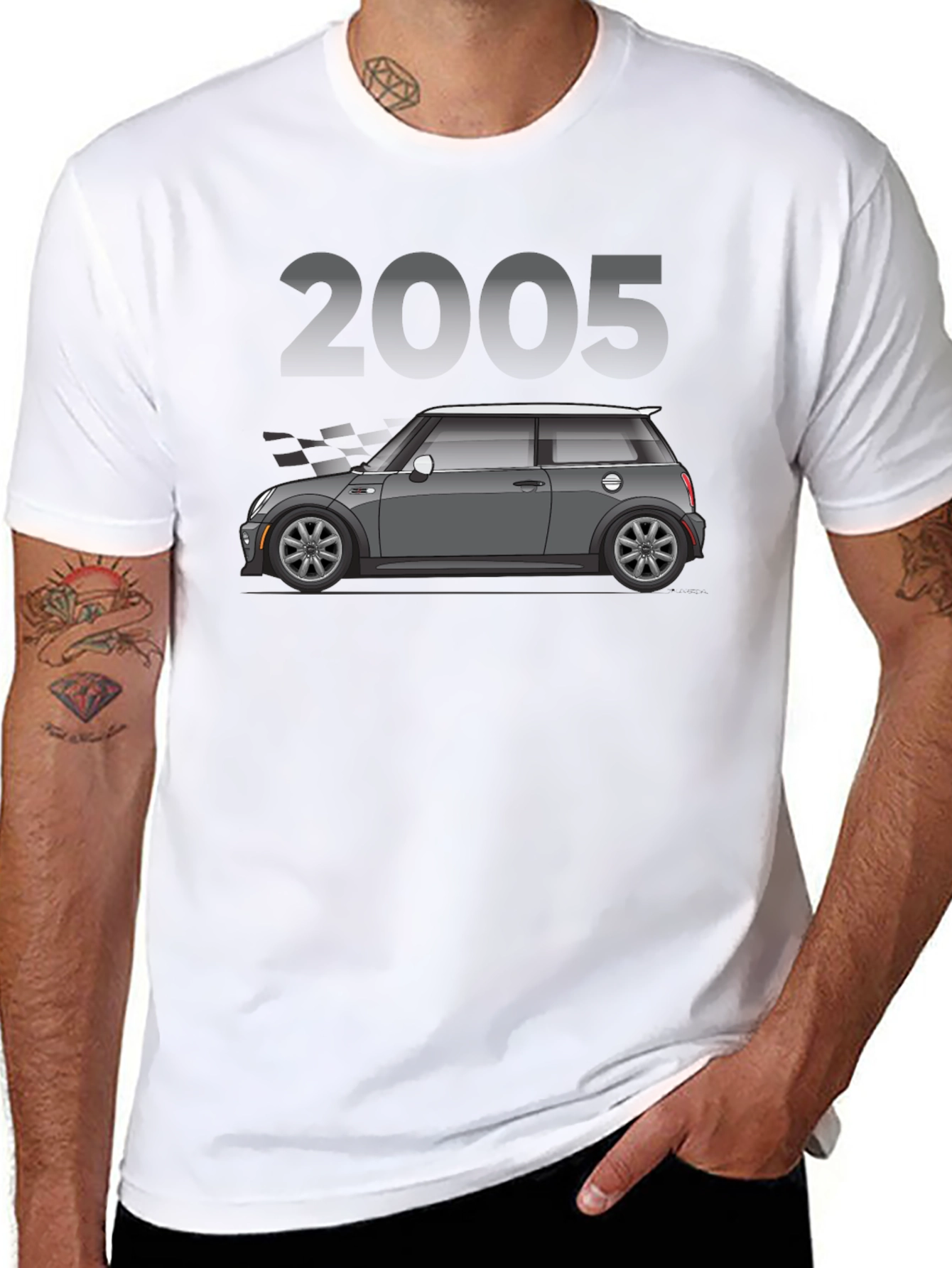 2005 Mini Cooper T-Shirt - Car Enthusiast Tee