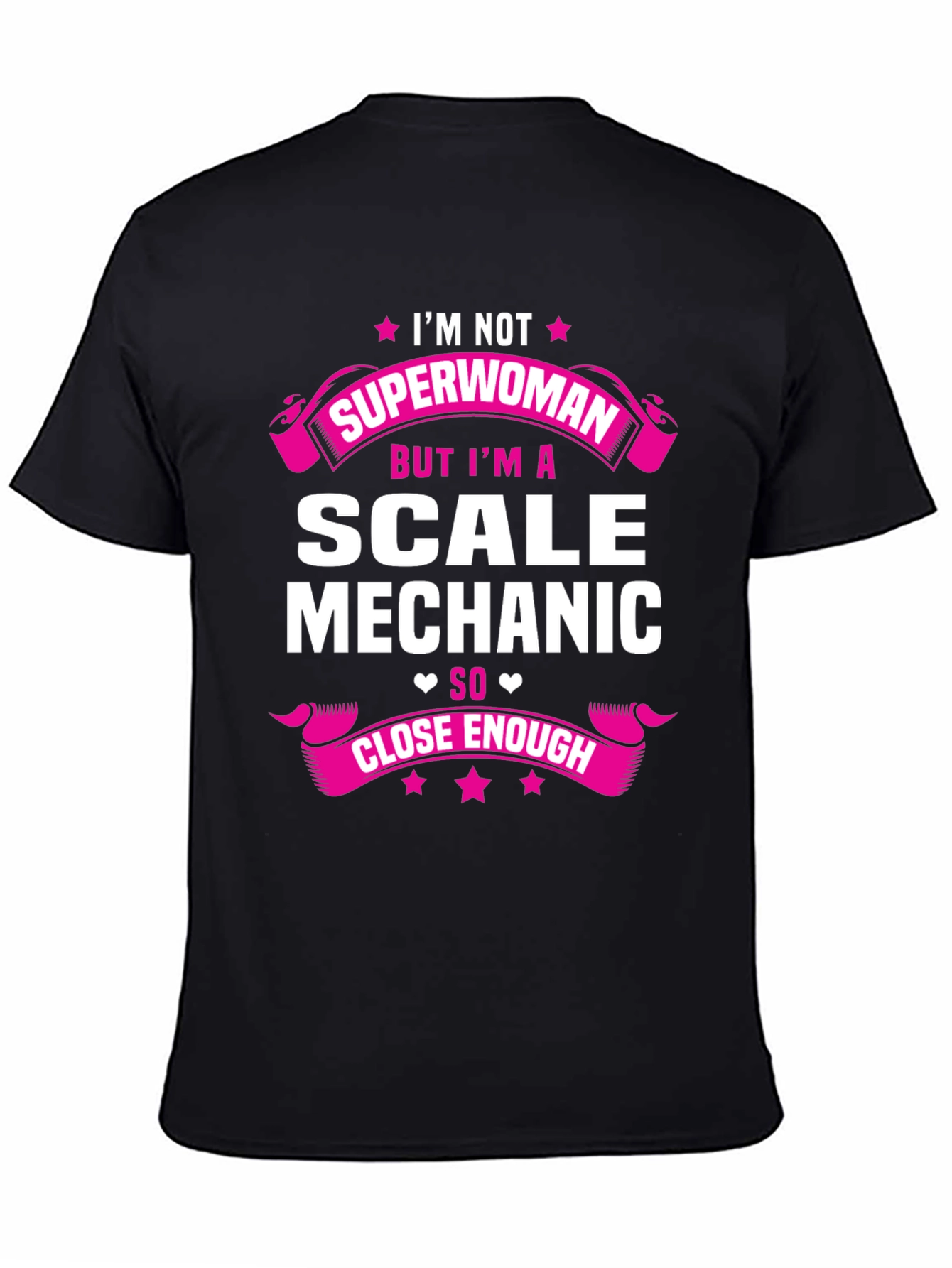Scale Mechanic T-Shirt - Not Superwoman Funny Tee