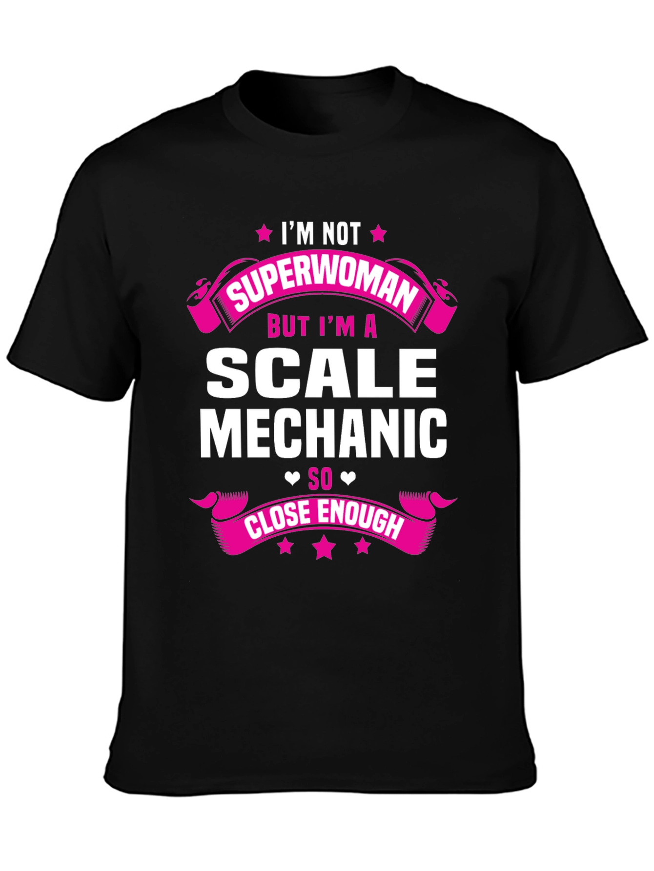 Scale Mechanic T-Shirt - Not Superwoman Funny Tee
