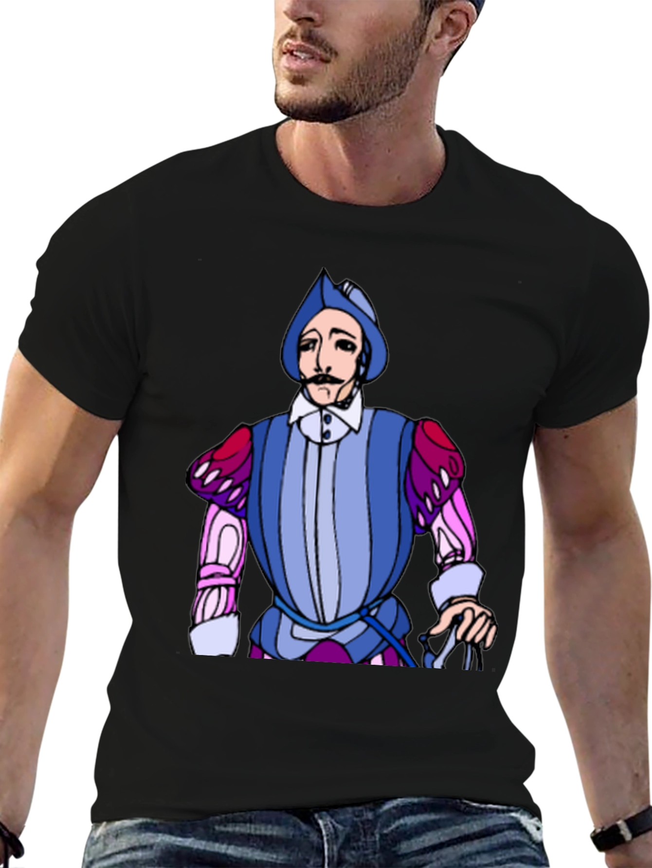 Renaissance Man Graphic Tee - Unique Design