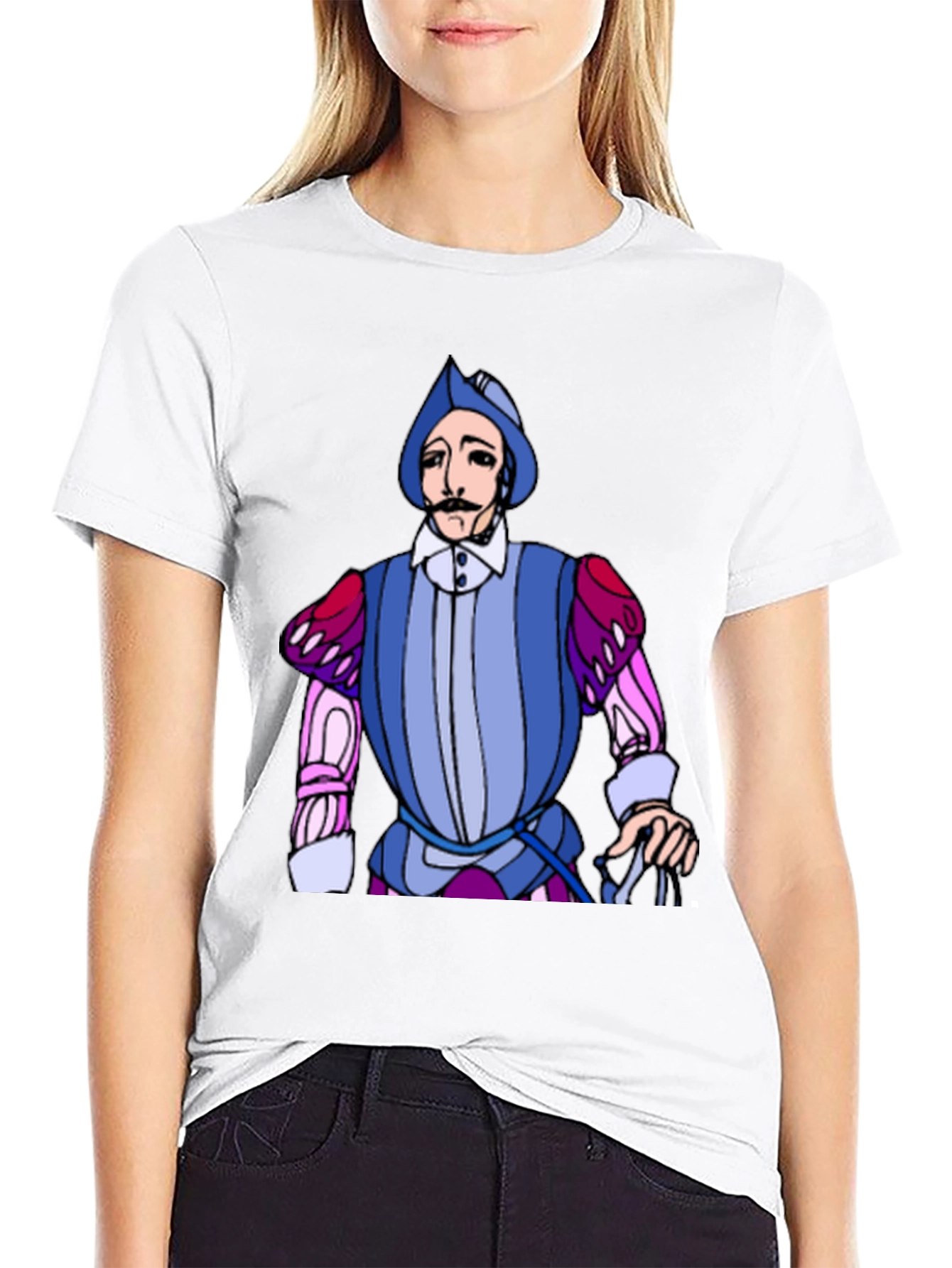 Renaissance Man Graphic Tee - Unique Design