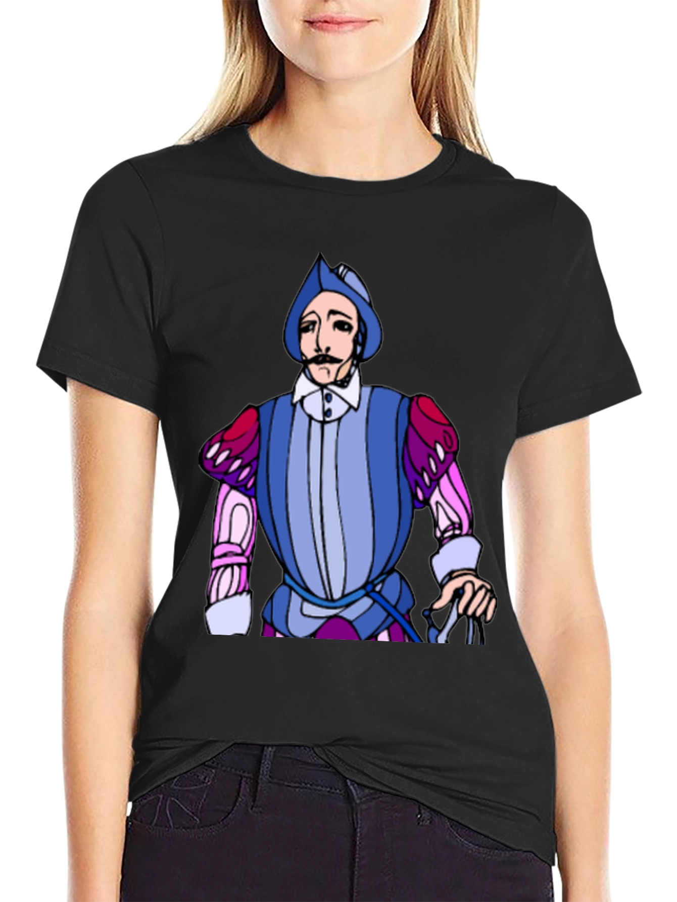 Renaissance Man Graphic Tee - Unique Design