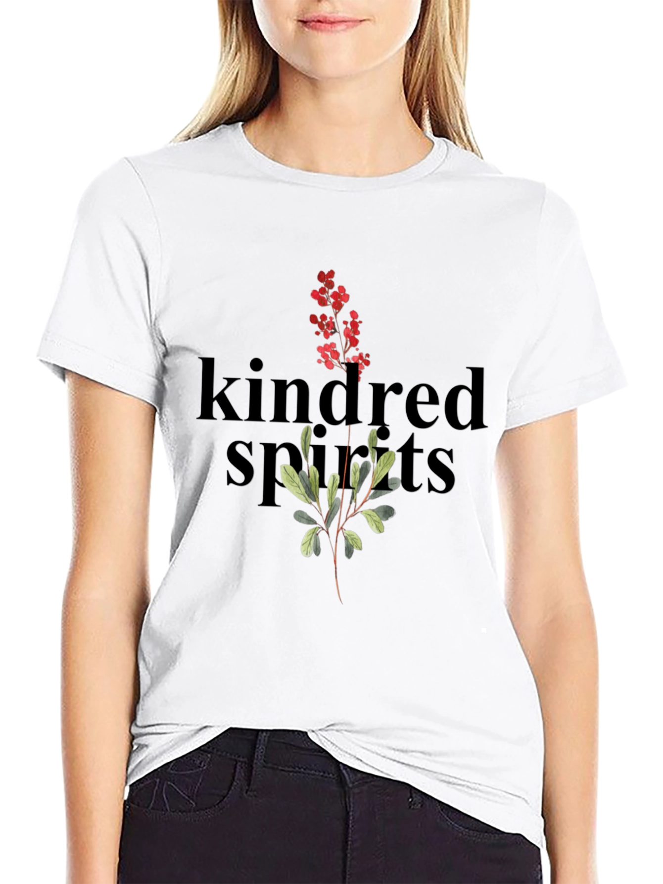 Kindred Spirits Black Graphic Tee