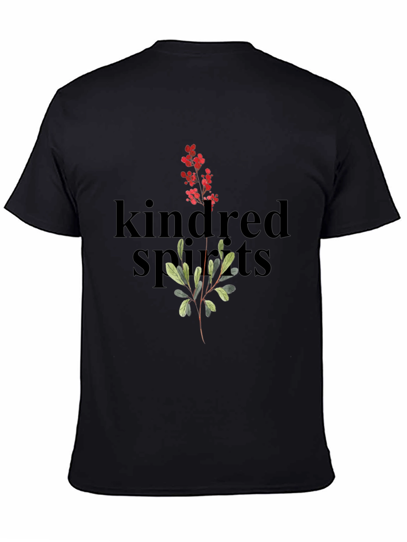 Kindred Spirits Black Graphic Tee