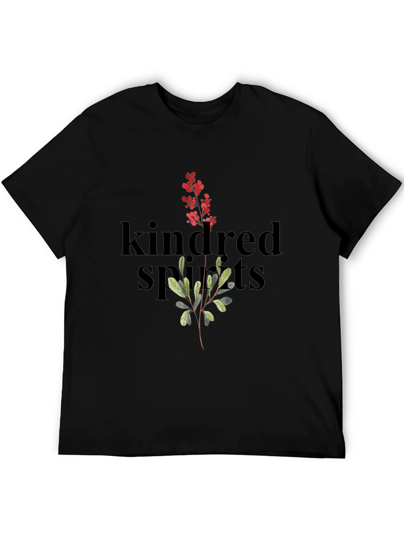Kindred Spirits Black Graphic Tee