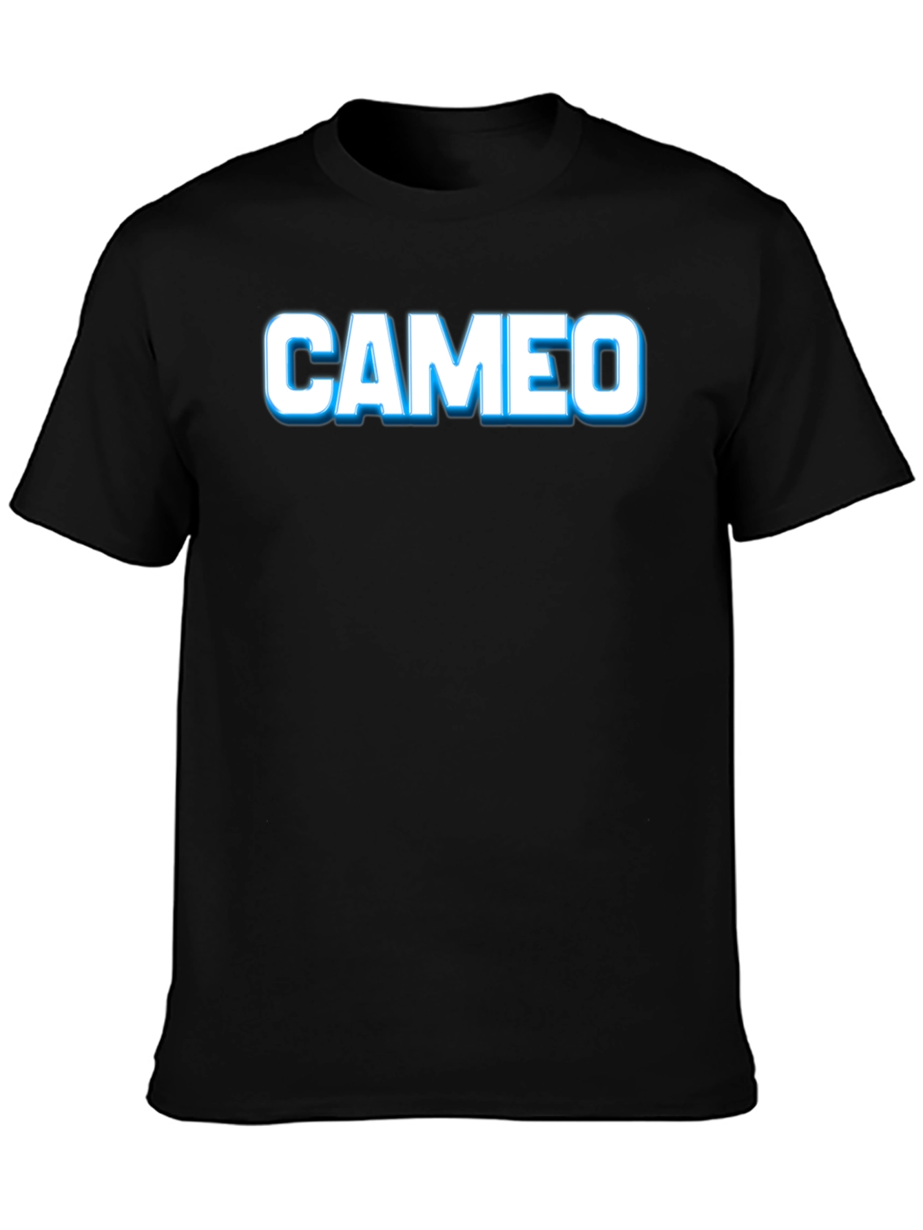 Cameo Black T-Shirt - Cool Graphic Tee