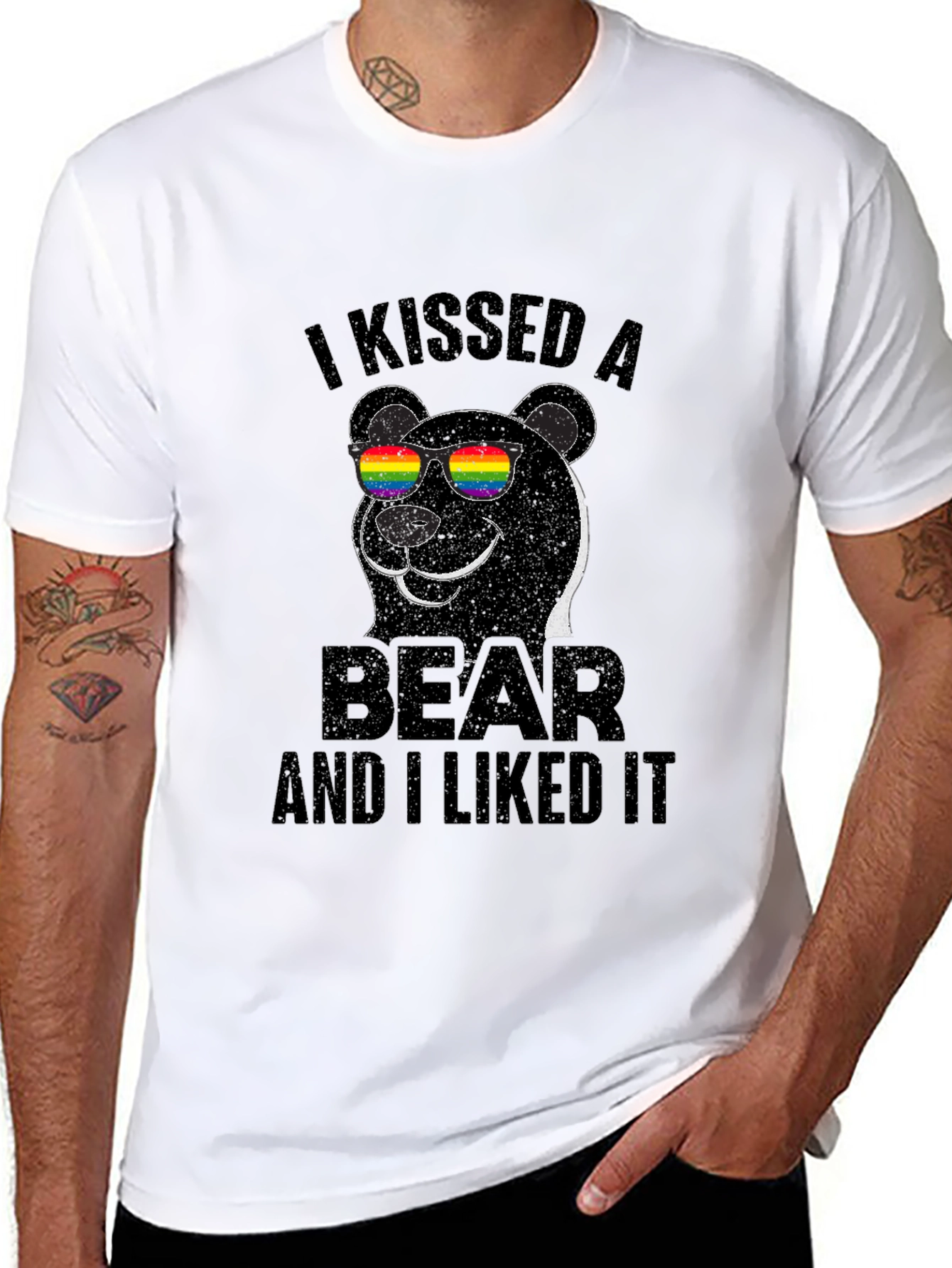 I Kissed a Bear T-Shirt