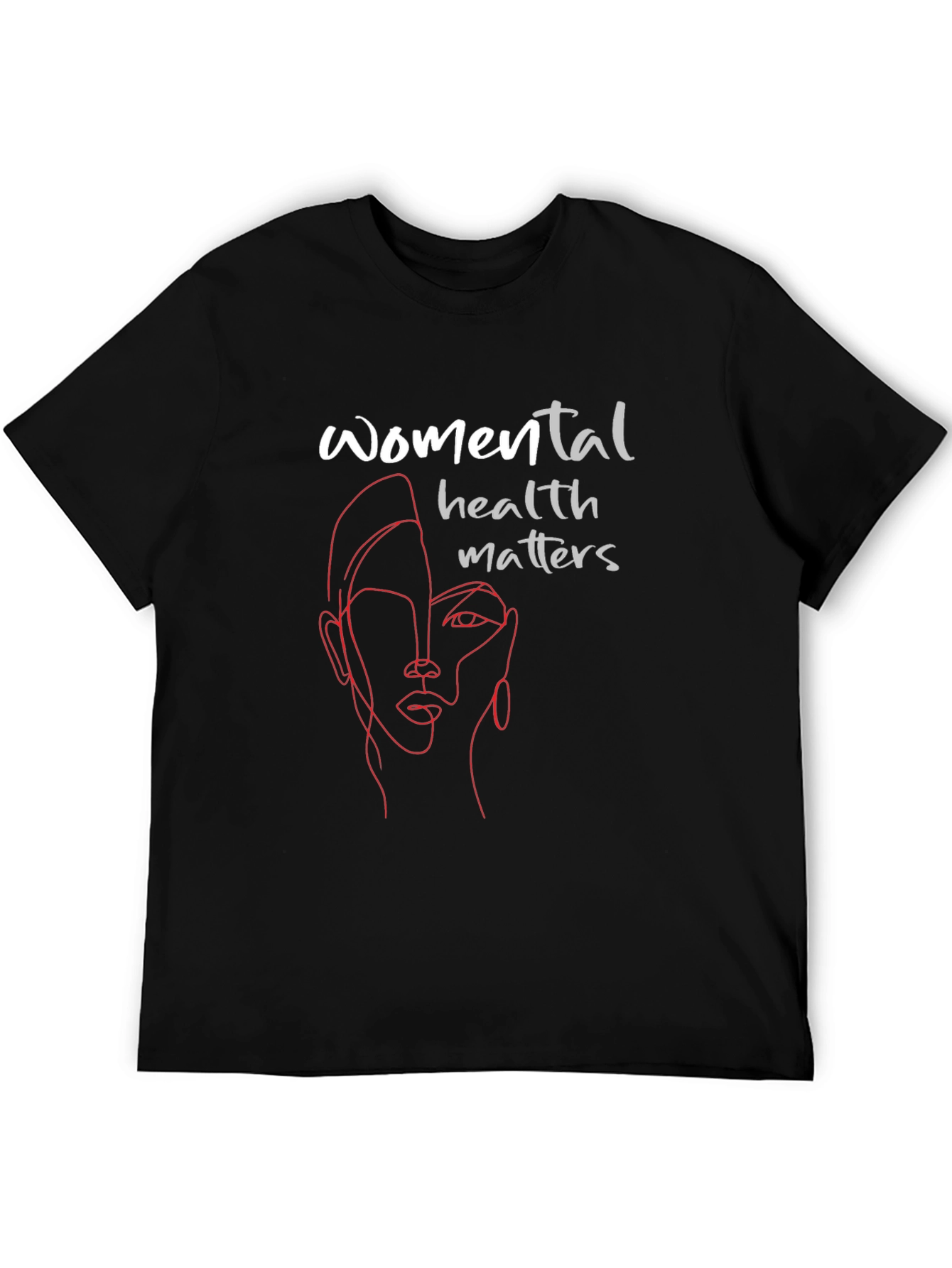 Womens Mental Health T-Shirt - Stylish Graphic Tee
