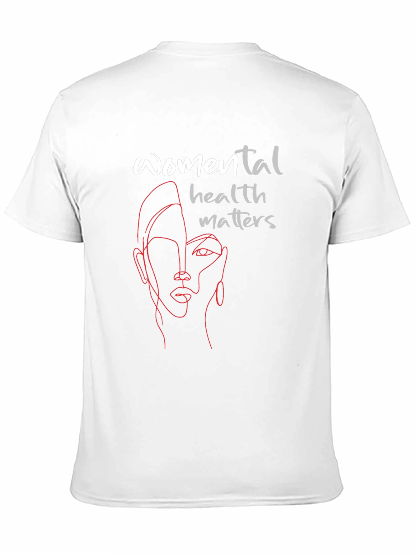 Womens Mental Health T-Shirt - Stylish Graphic Tee