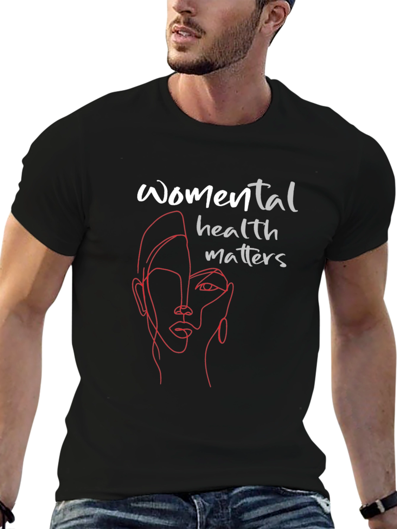 Womens Mental Health T-Shirt - Stylish Graphic Tee
