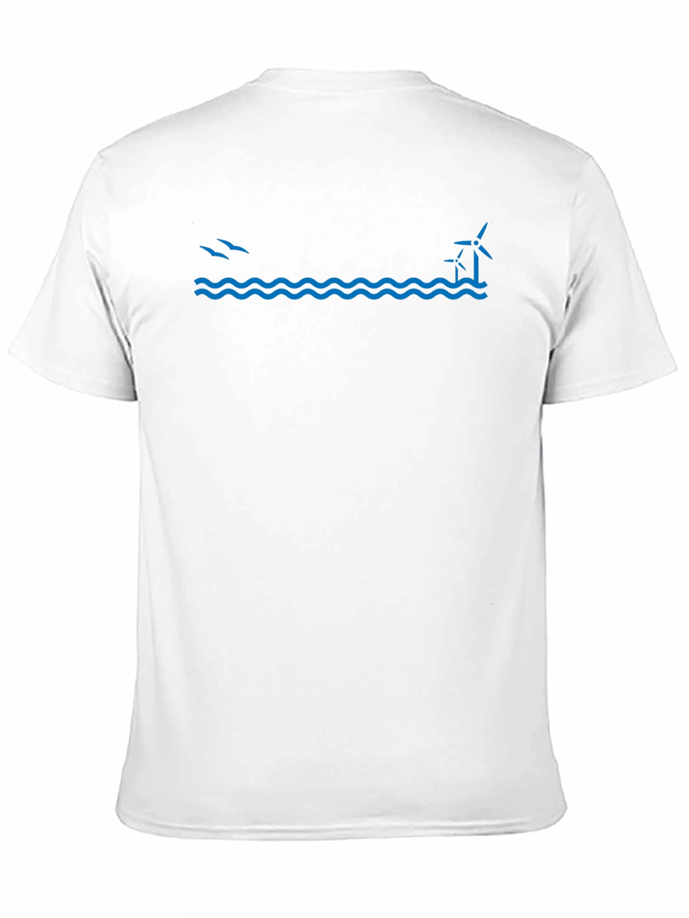 Coastal Wind Turbine Graphic Tee