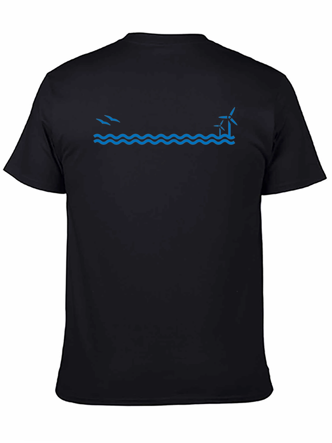 Coastal Wind Turbine Graphic Tee