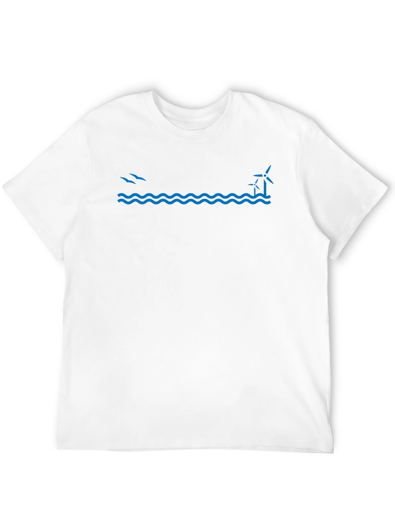 Coastal Wind Turbine Graphic Tee