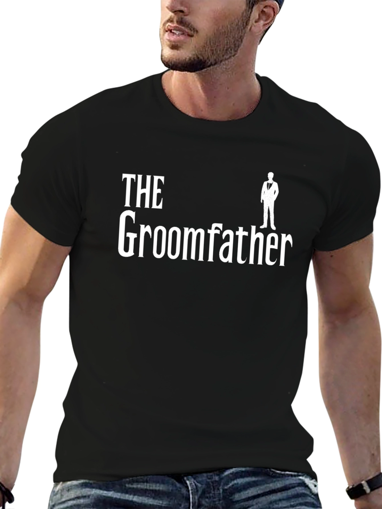 The Groomfather Graphic T-Shirt - Stylish Wedding Apparel