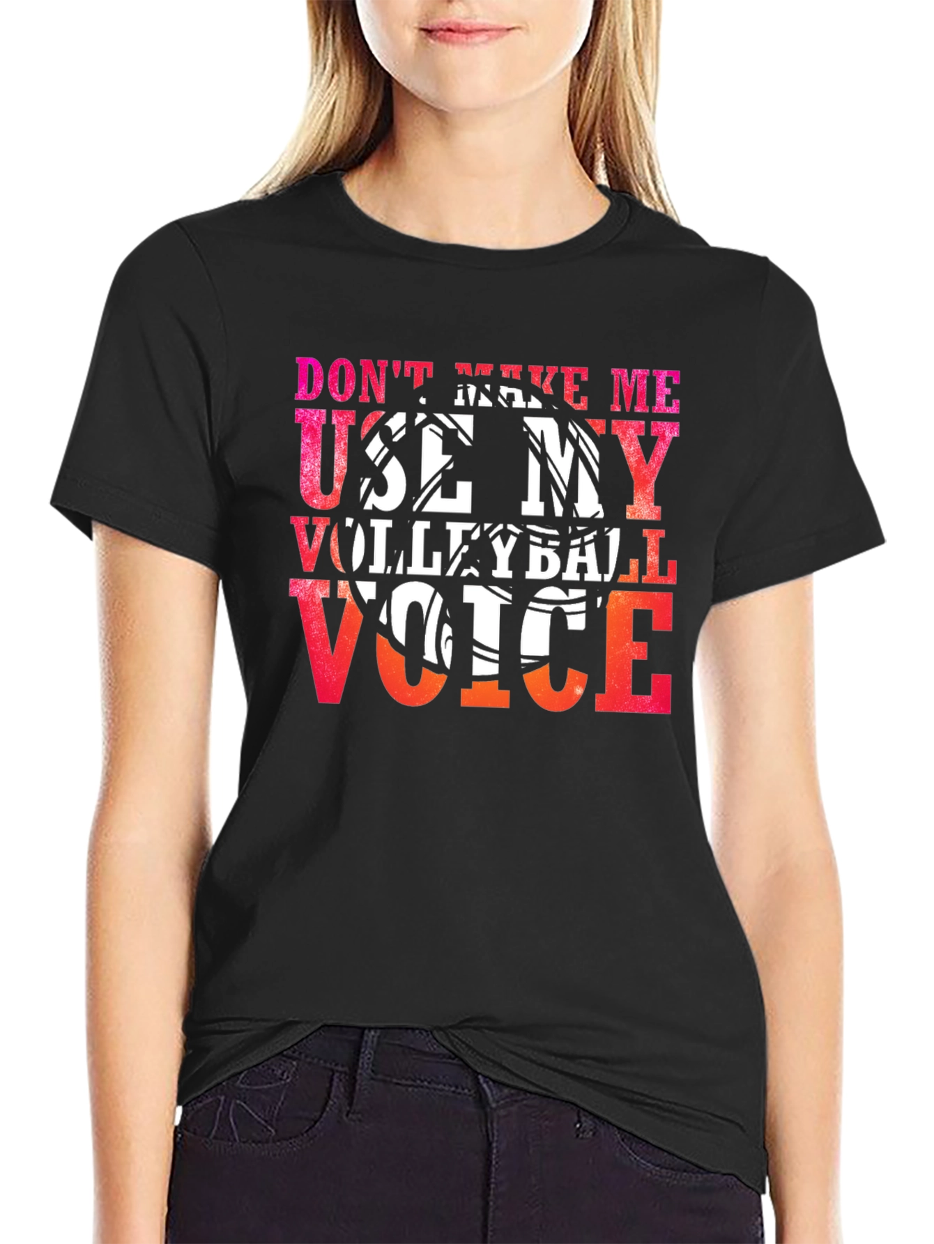 Volleyball Voice Graphic T-Shirt