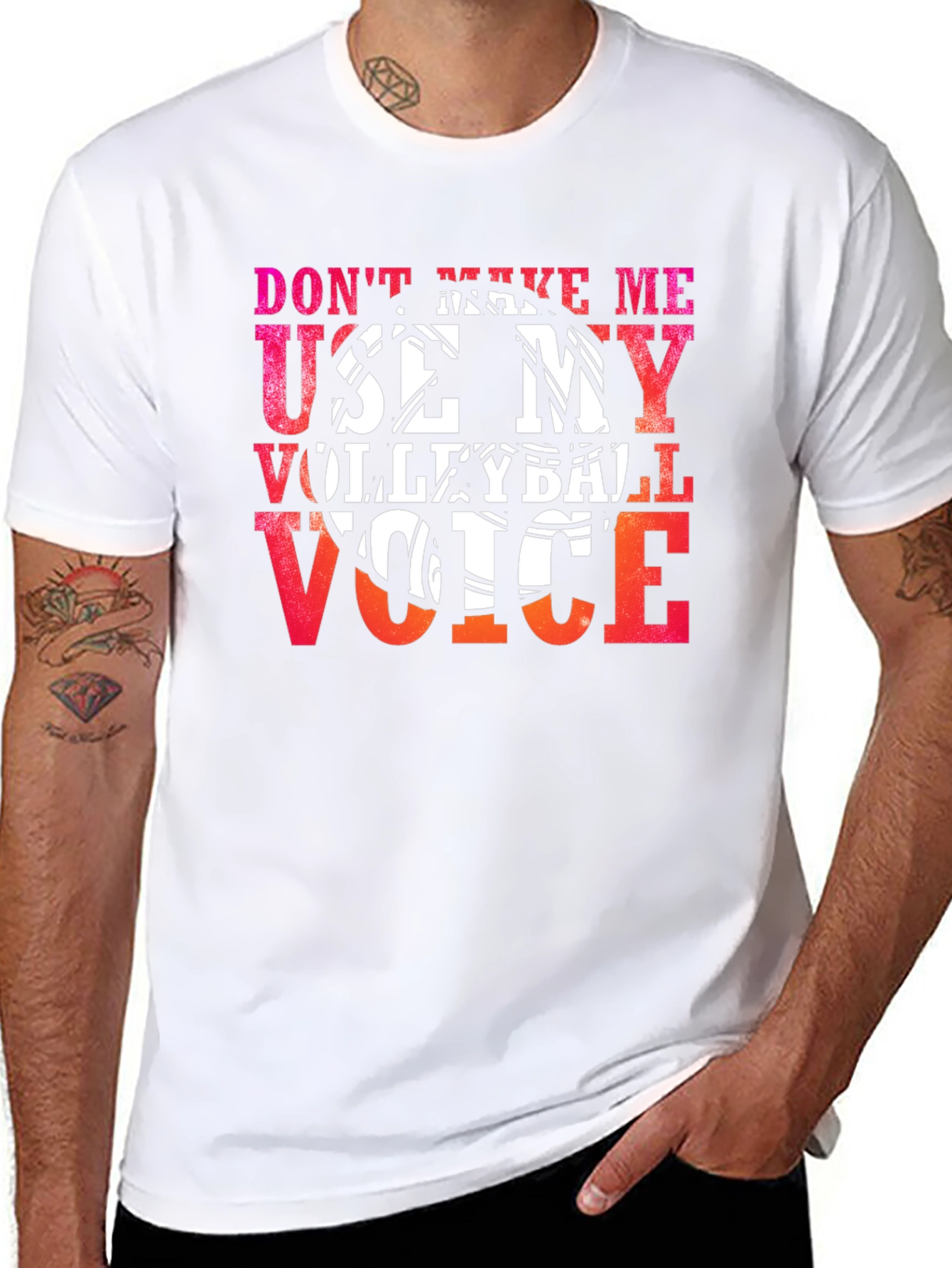 Volleyball Voice Graphic T-Shirt
