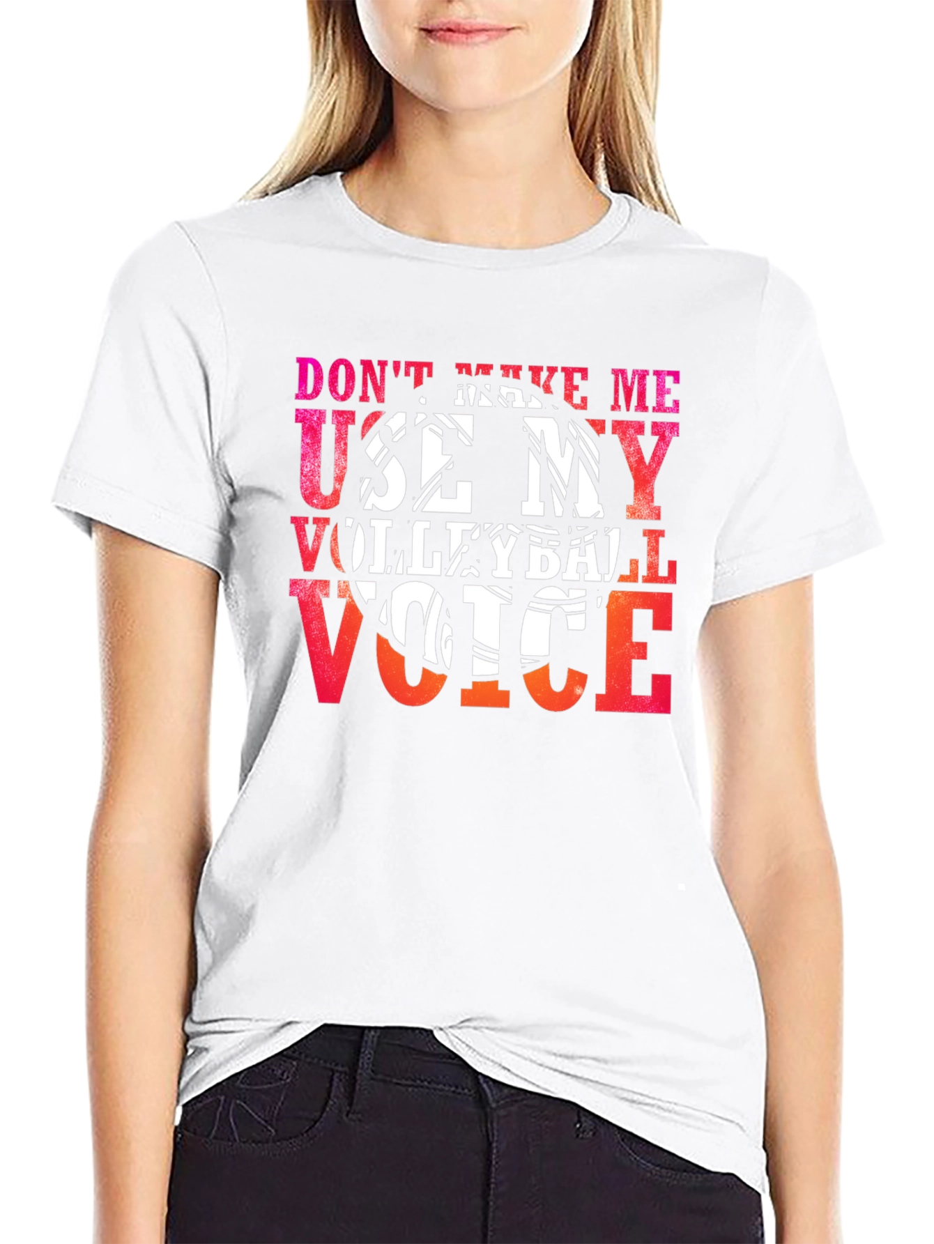 Volleyball Voice Graphic T-Shirt