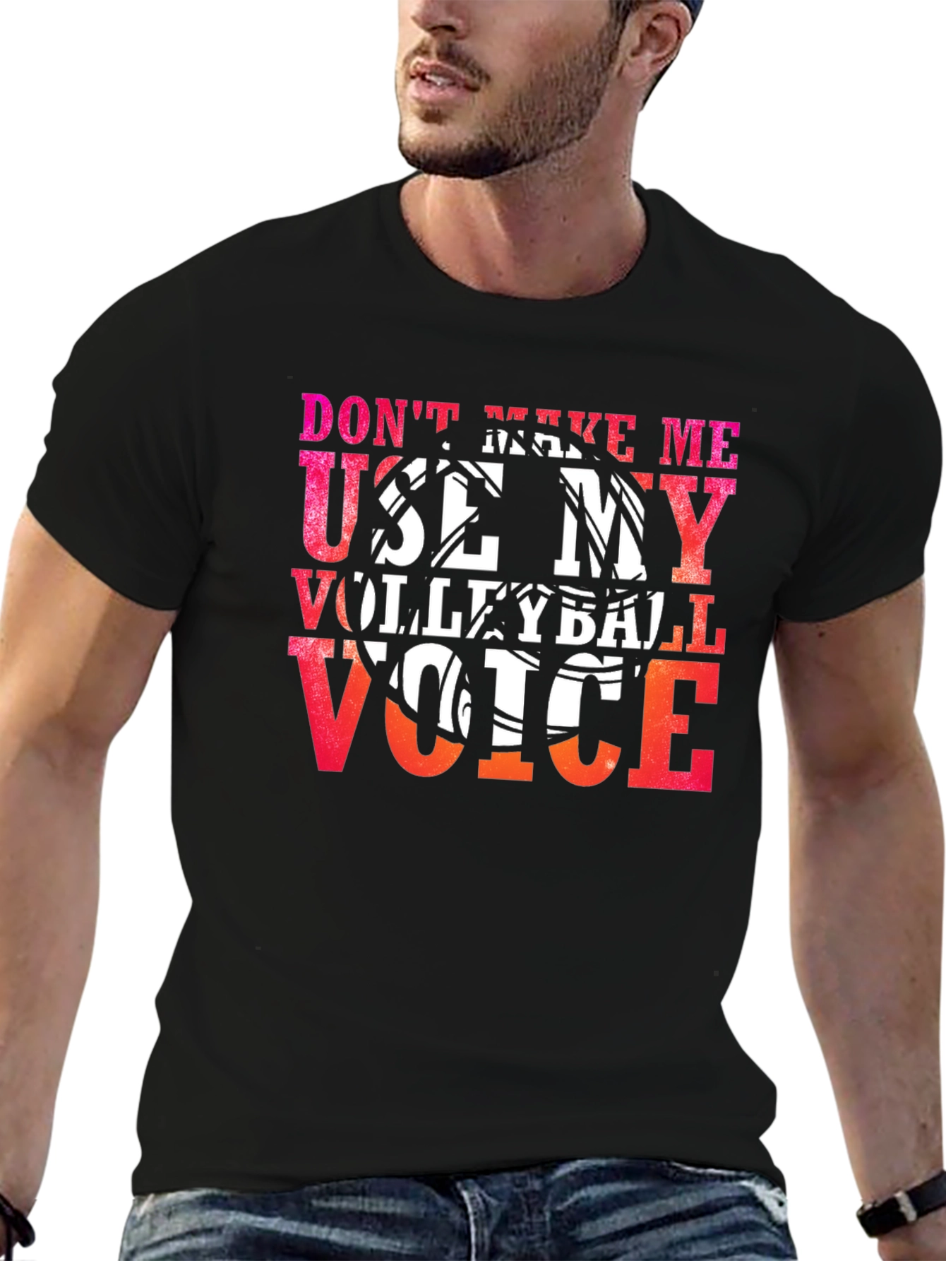 Volleyball Voice Graphic T-Shirt