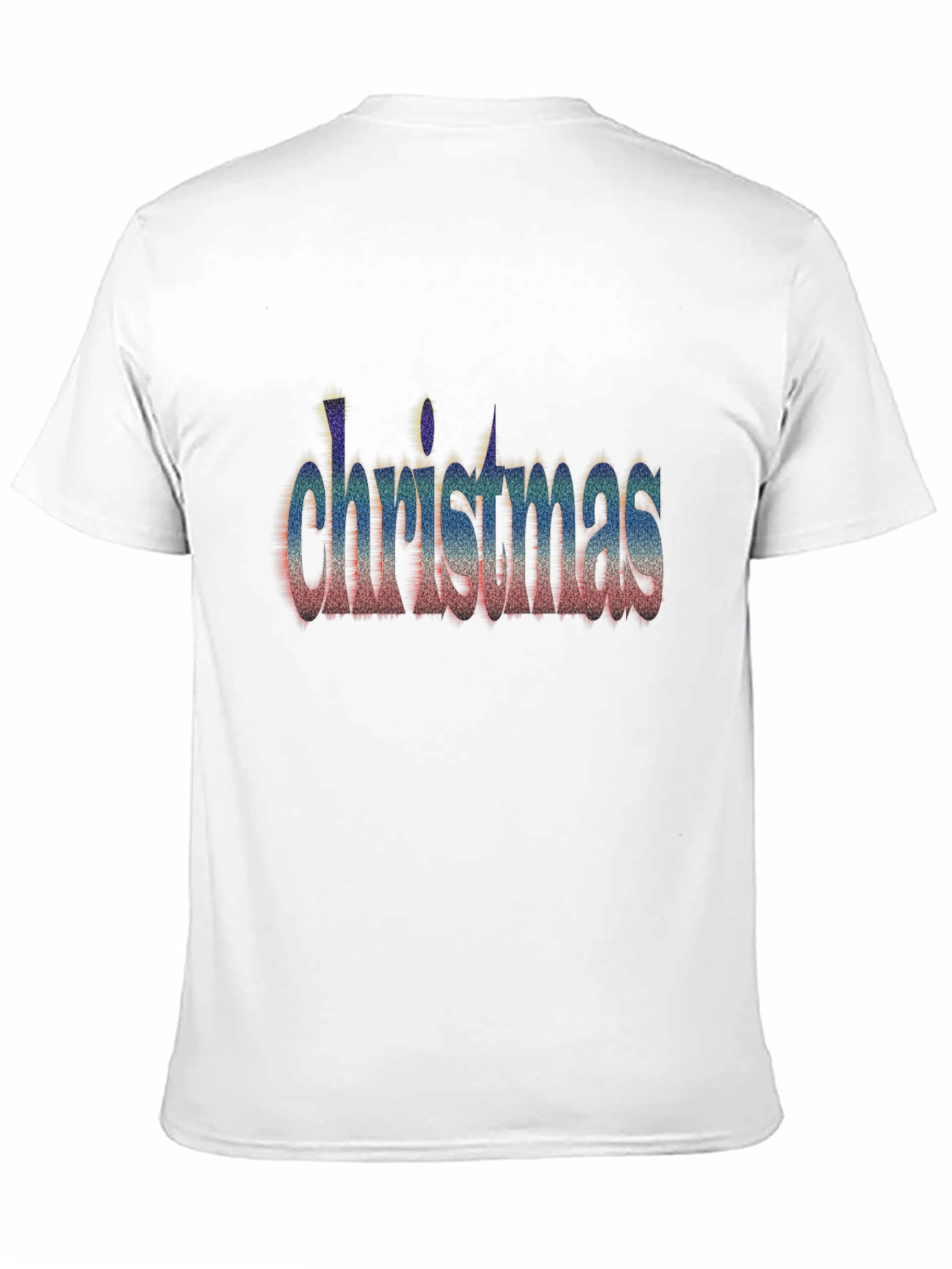 Christmas Word Art Black T-Shirt Holiday Festive