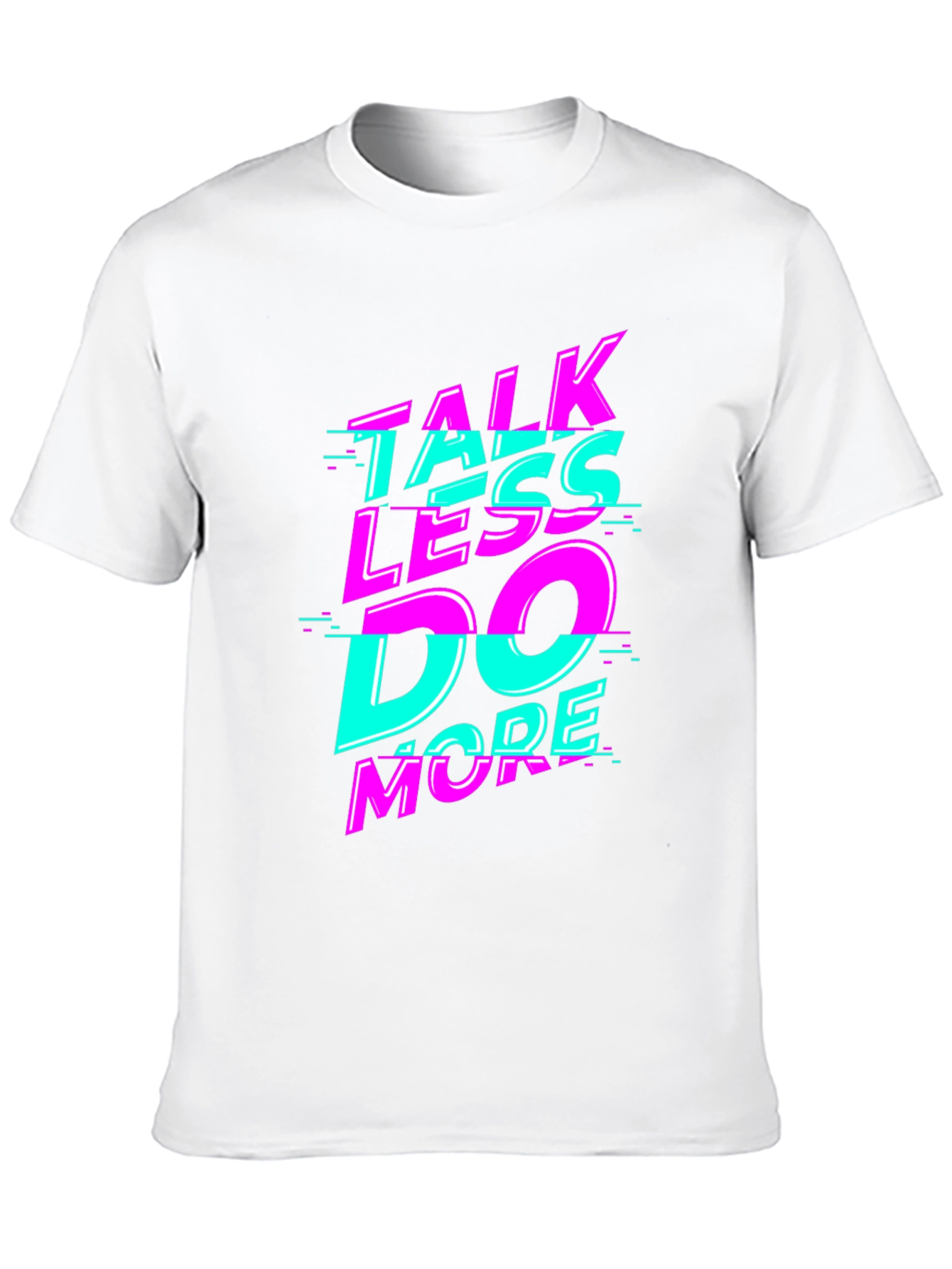 Talk Less Do More Graphic Tee - Black