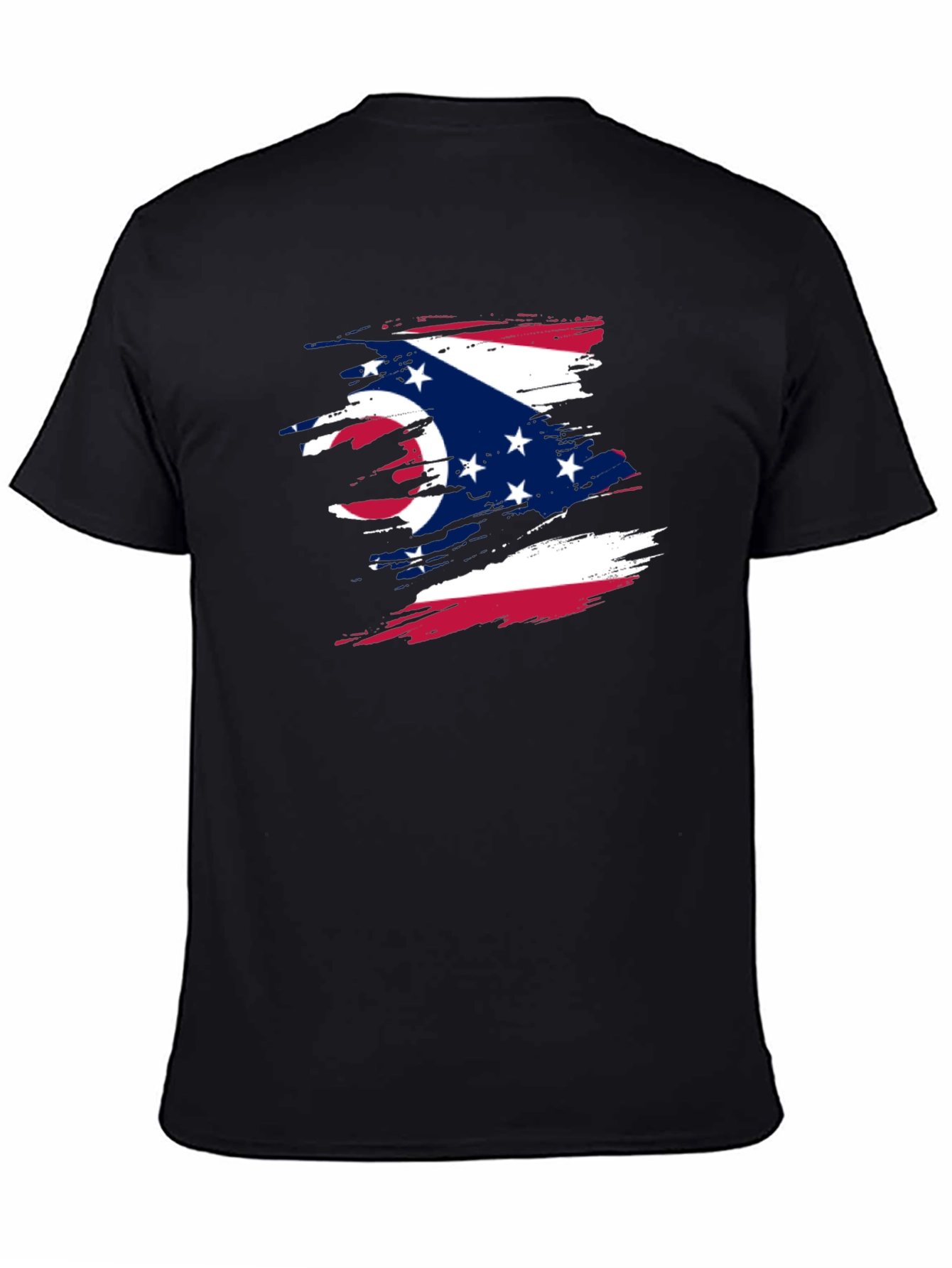 Ohio Flag Graphic T-Shirt - Stylish State Pride Tee