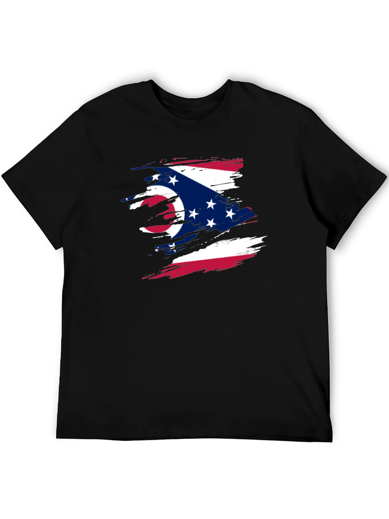 Ohio Flag Graphic T-Shirt - Stylish State Pride Tee