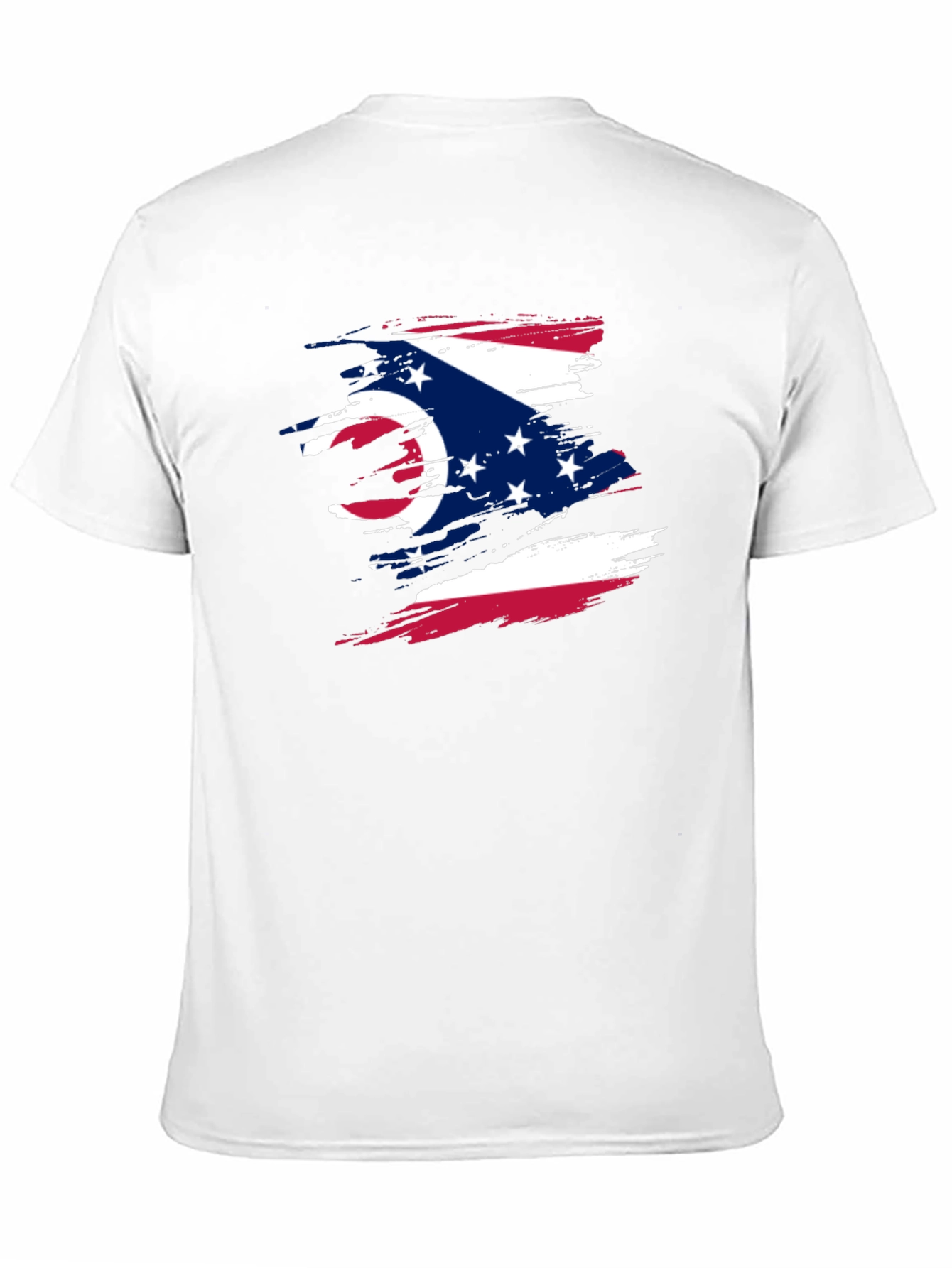 Ohio Flag Graphic T-Shirt - Stylish State Pride Tee