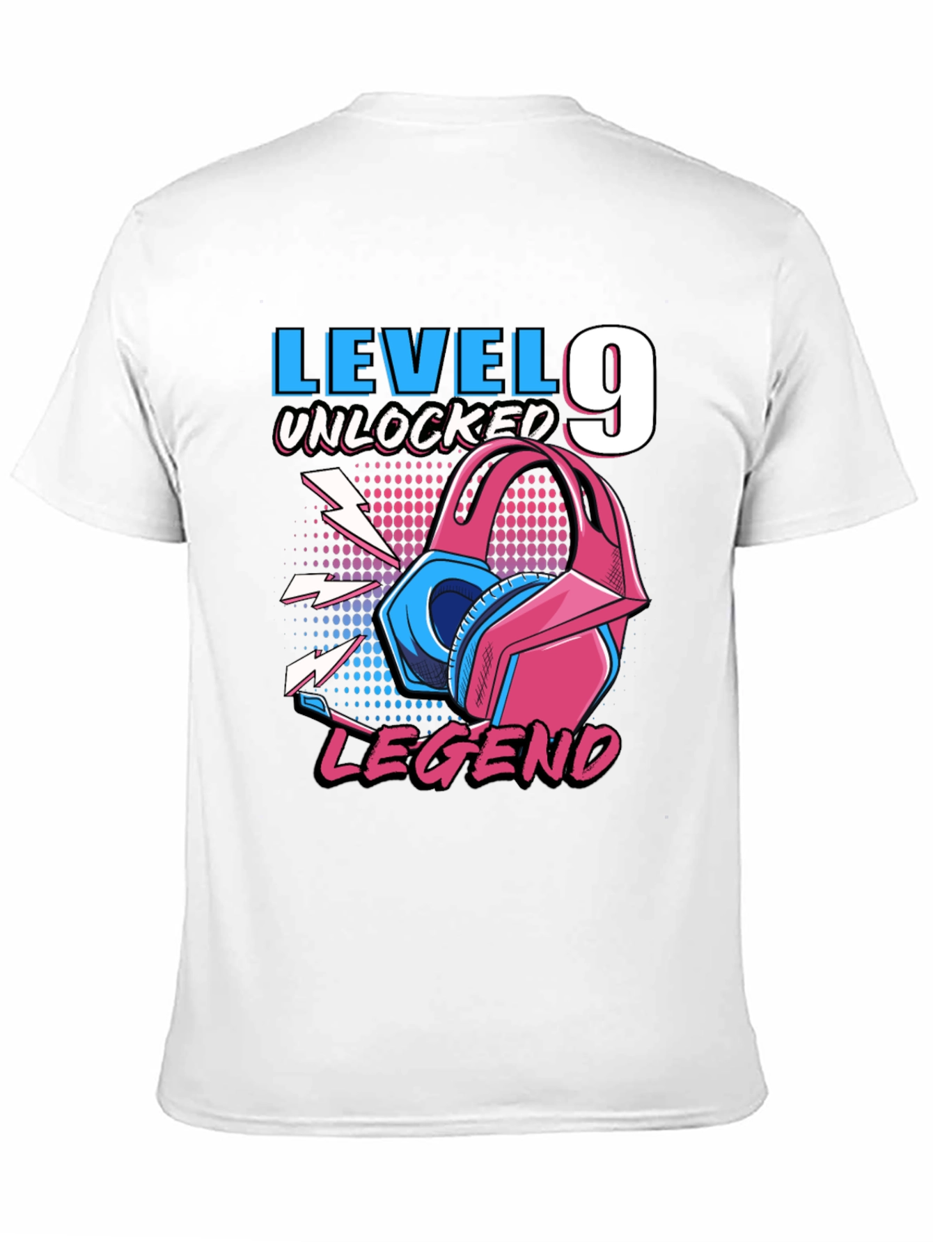 Level 9 Unlocked Legend Gamer T-Shirt