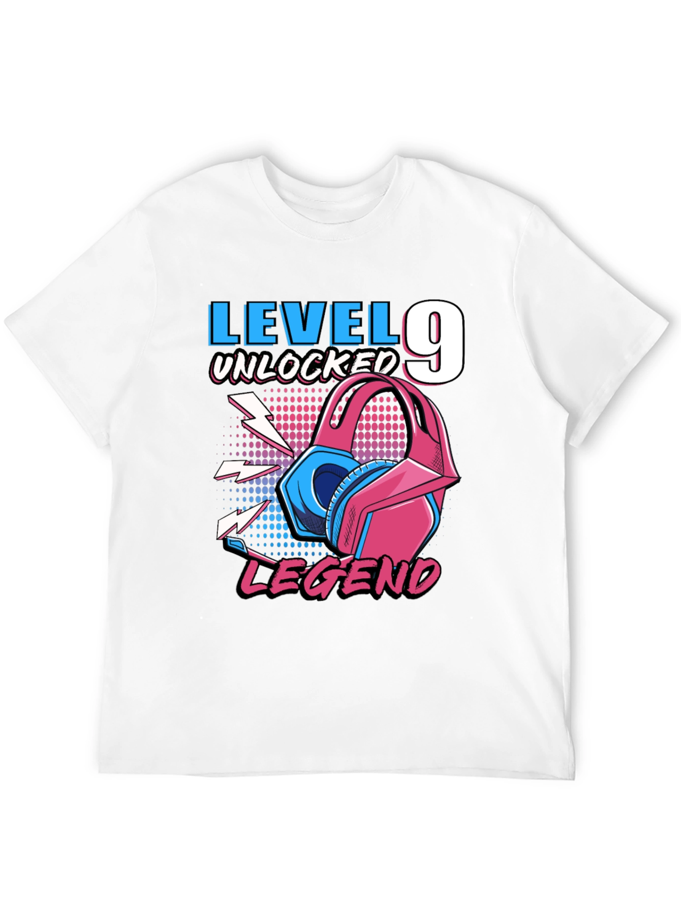 Level 9 Unlocked Legend Gamer T-Shirt
