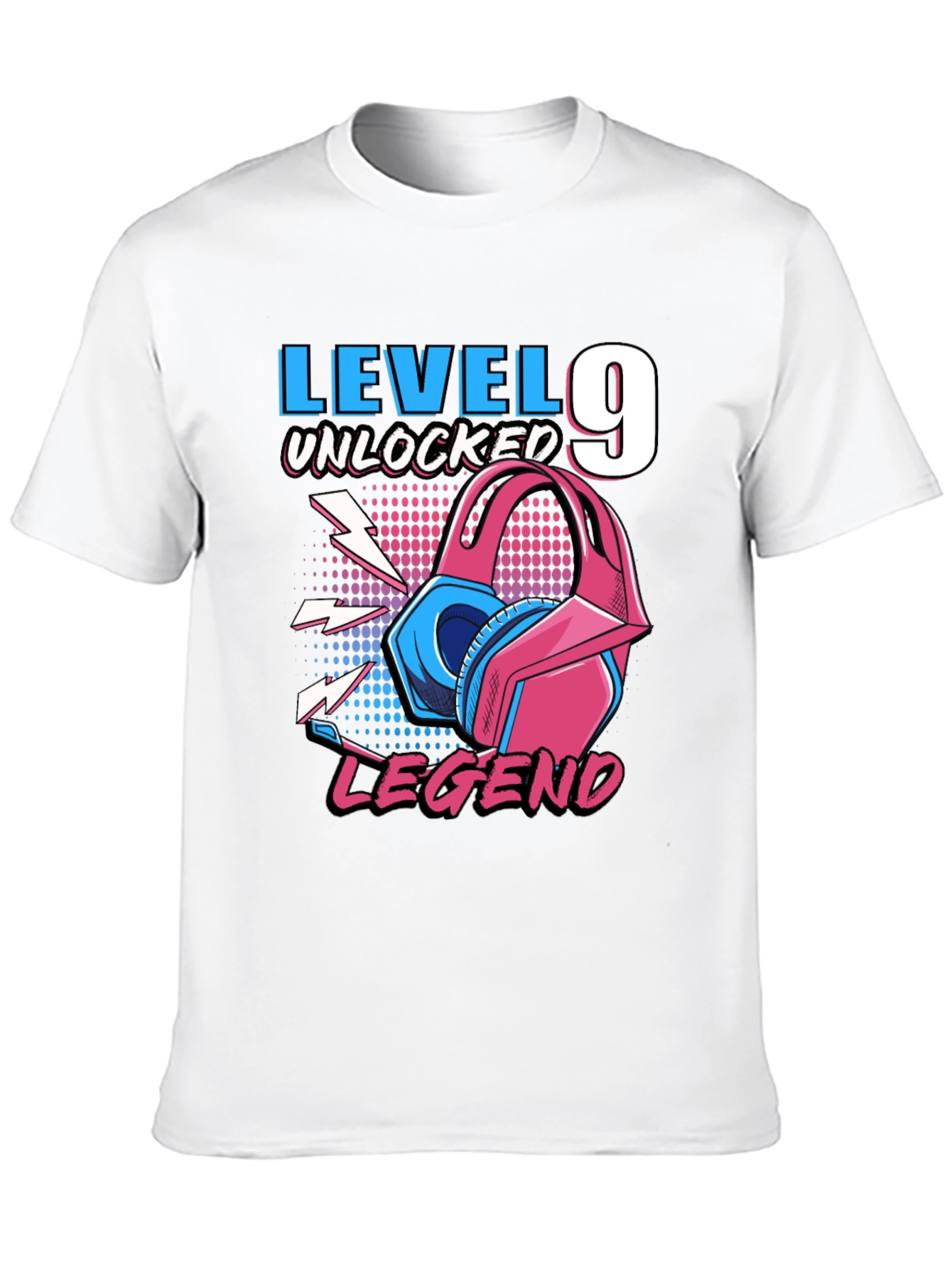 Level 9 Unlocked Legend Gamer T-Shirt