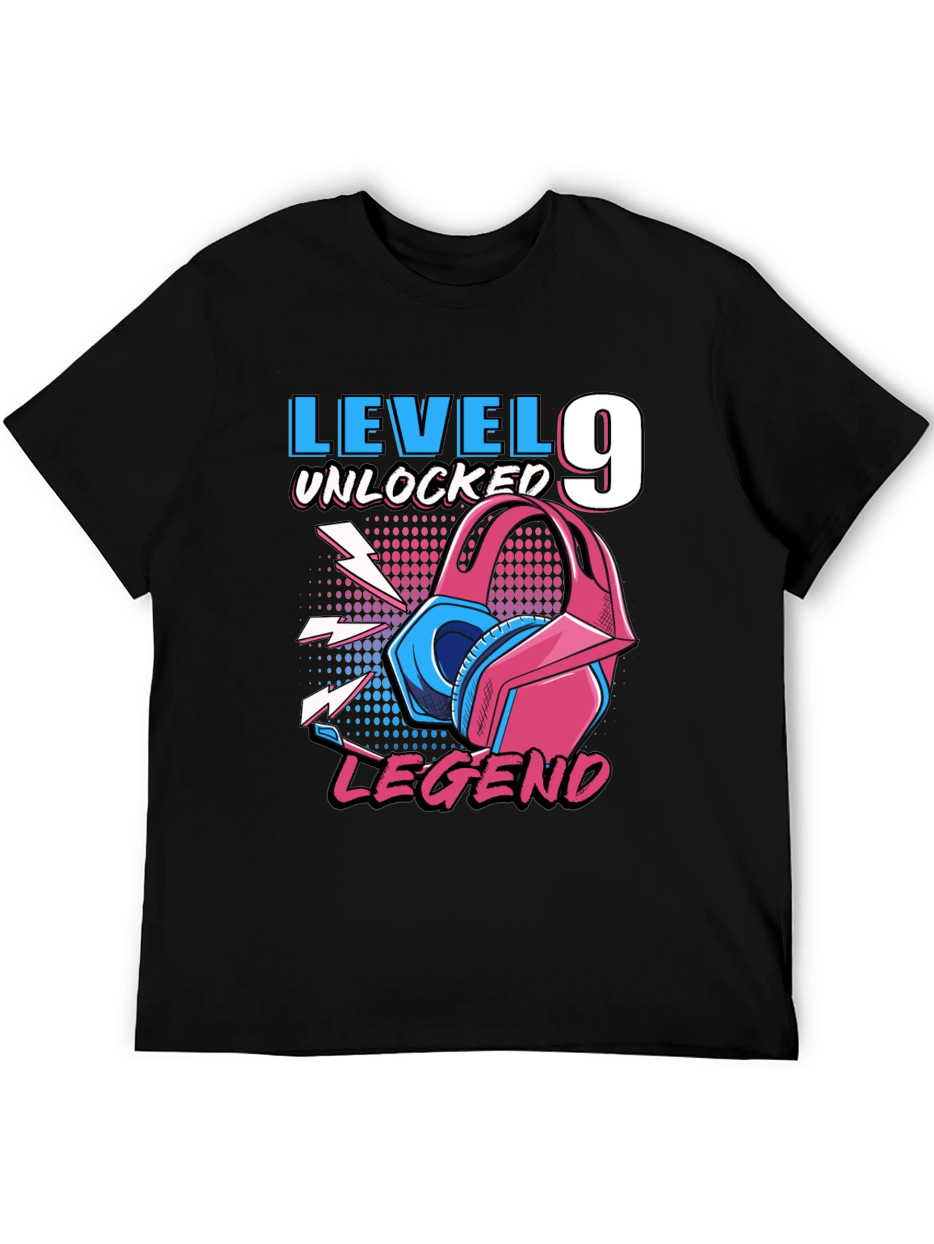 Level 9 Unlocked Legend Gamer T-Shirt
